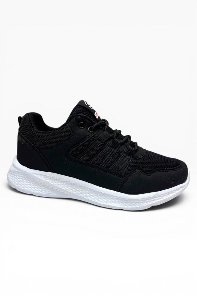 Xstep 2029-26 Anorak Anatomik Kadın Sneaker Siyah Beyaz 36-39