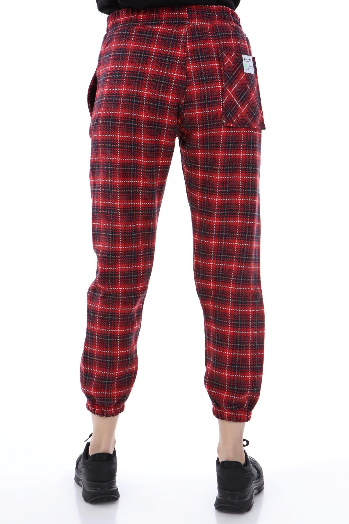 Ekose Oduncu Eşofman Pantolon RP-4082