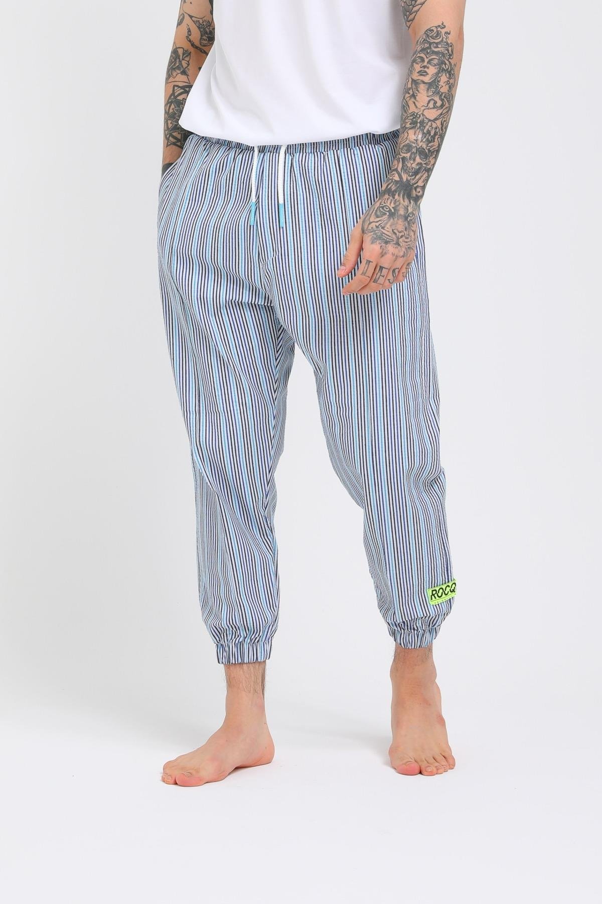 ERKEK ÇİZGİLİ JOGGER PANTOLON R-4108