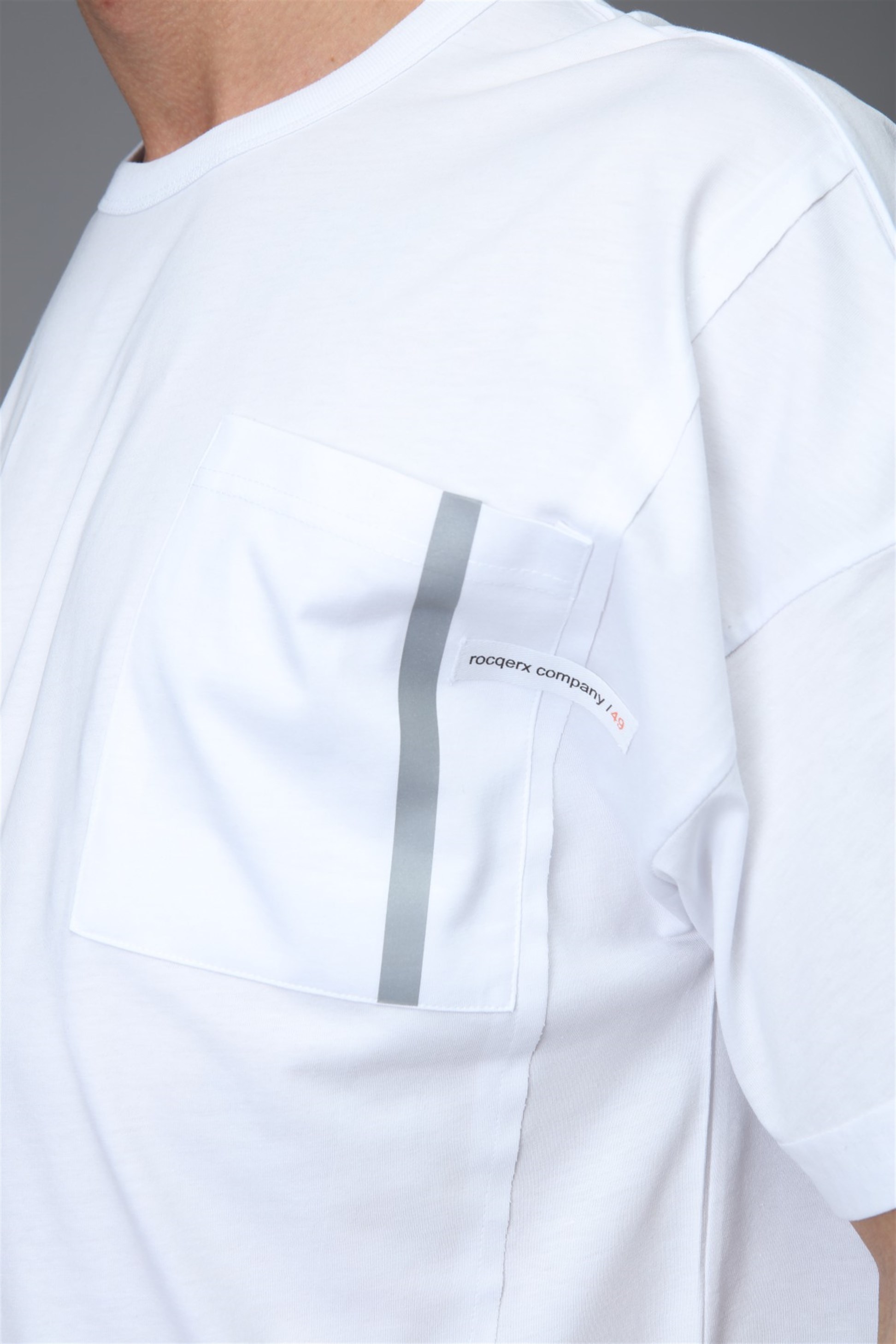 ERKEK OVERSIZE T-SHIRT REFLEKTÖR BASKILI R-5262