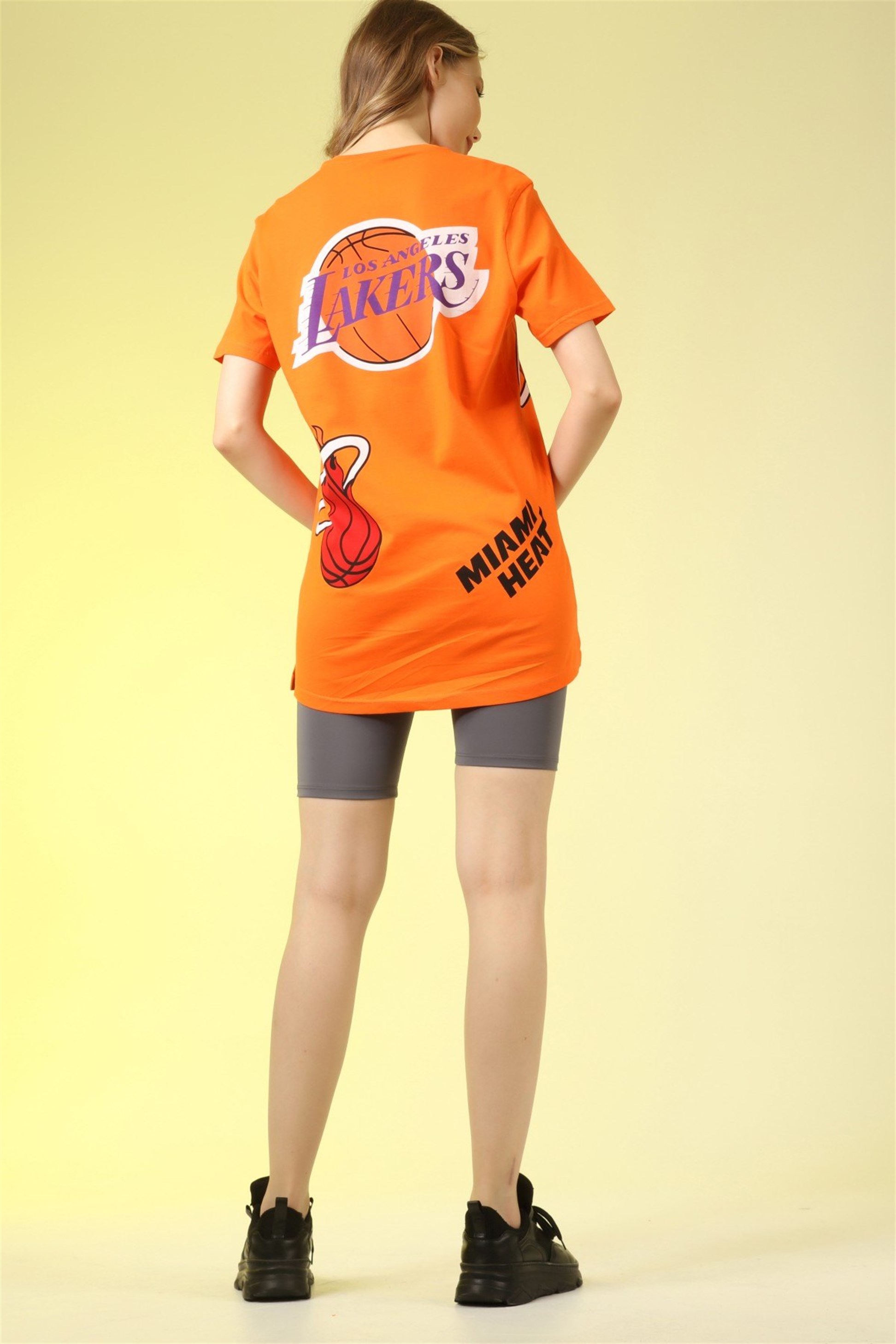 LAKER'S BASKILI T-SHİRT R-5192