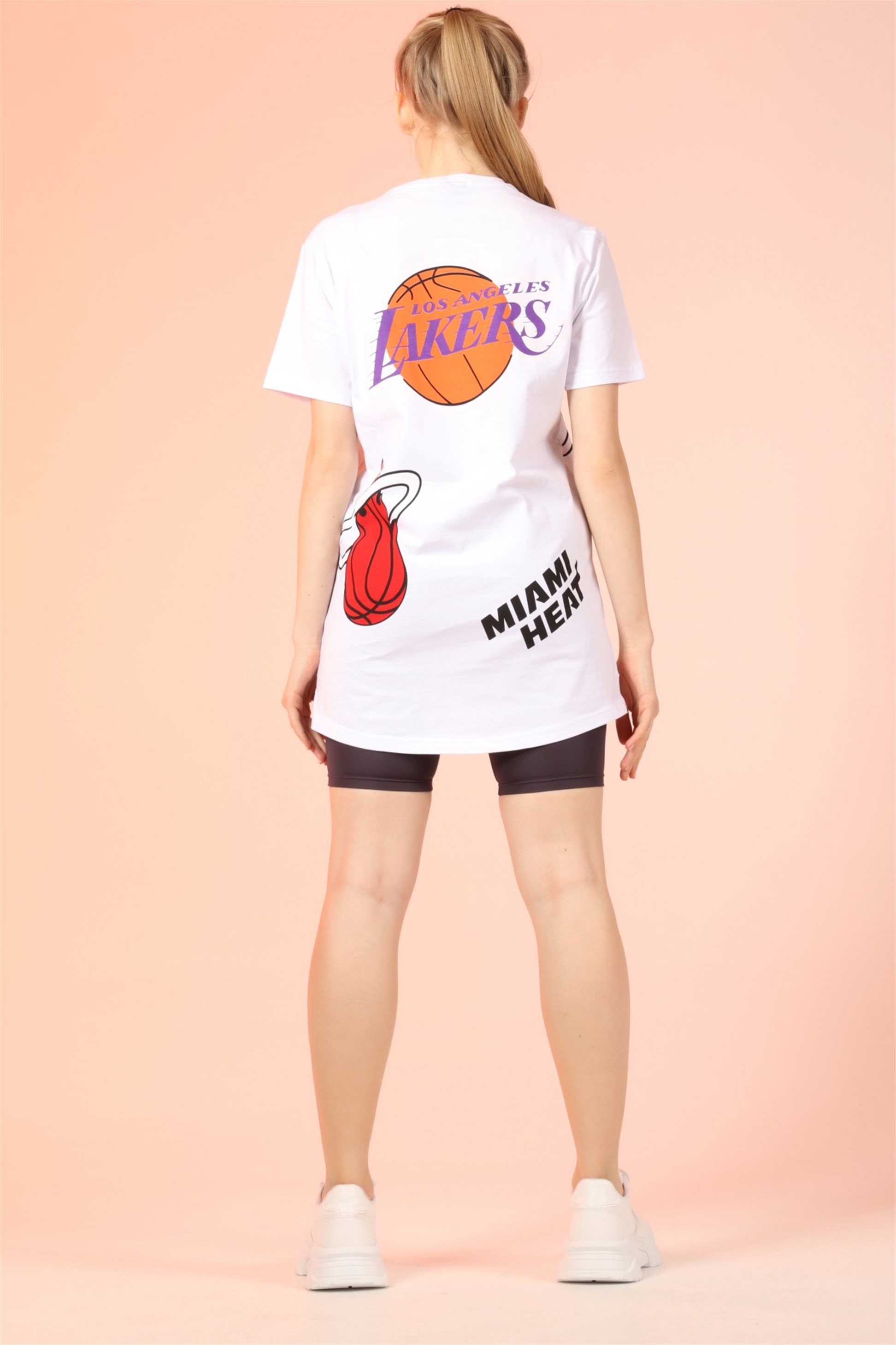 LAKER'S BASKILI T-SHİRT R-5192