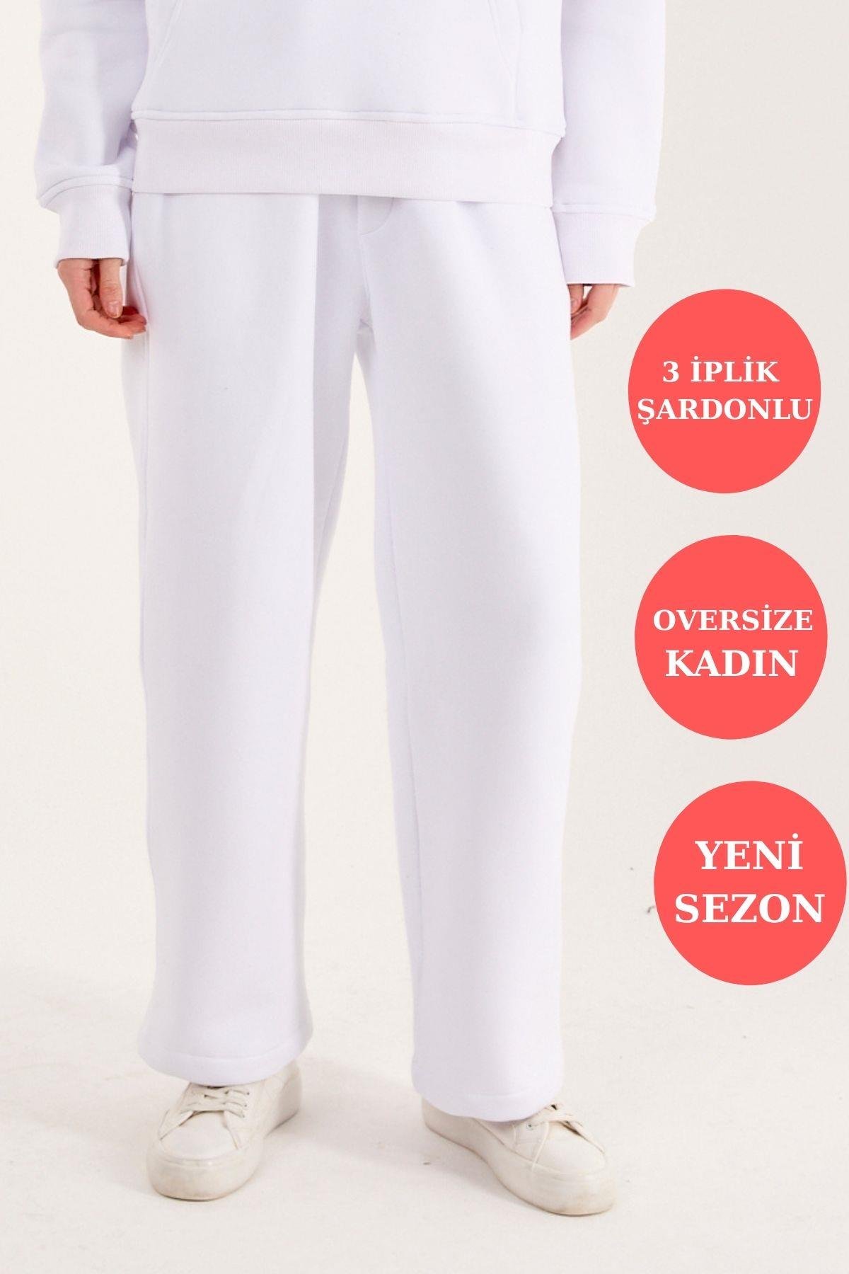 Q-1001 Bel Lastikli Üç İp Şardonlu Pantolon