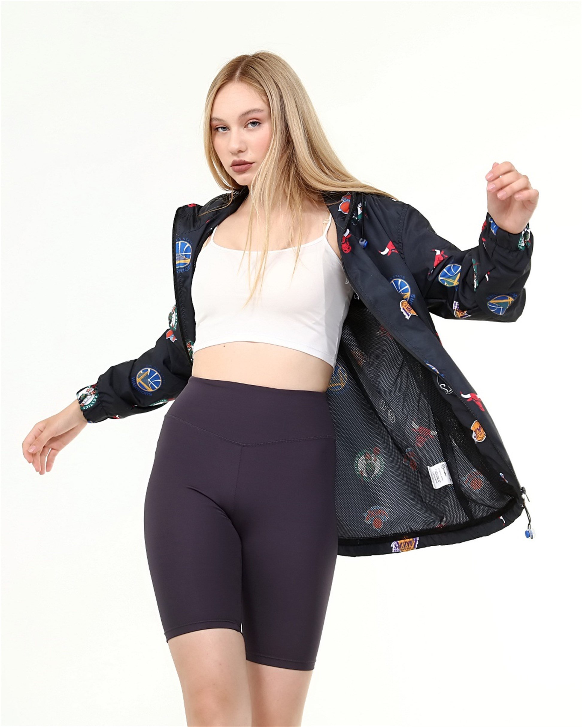 Q-2085 C. Bulls Baskılı Rüzgarlık