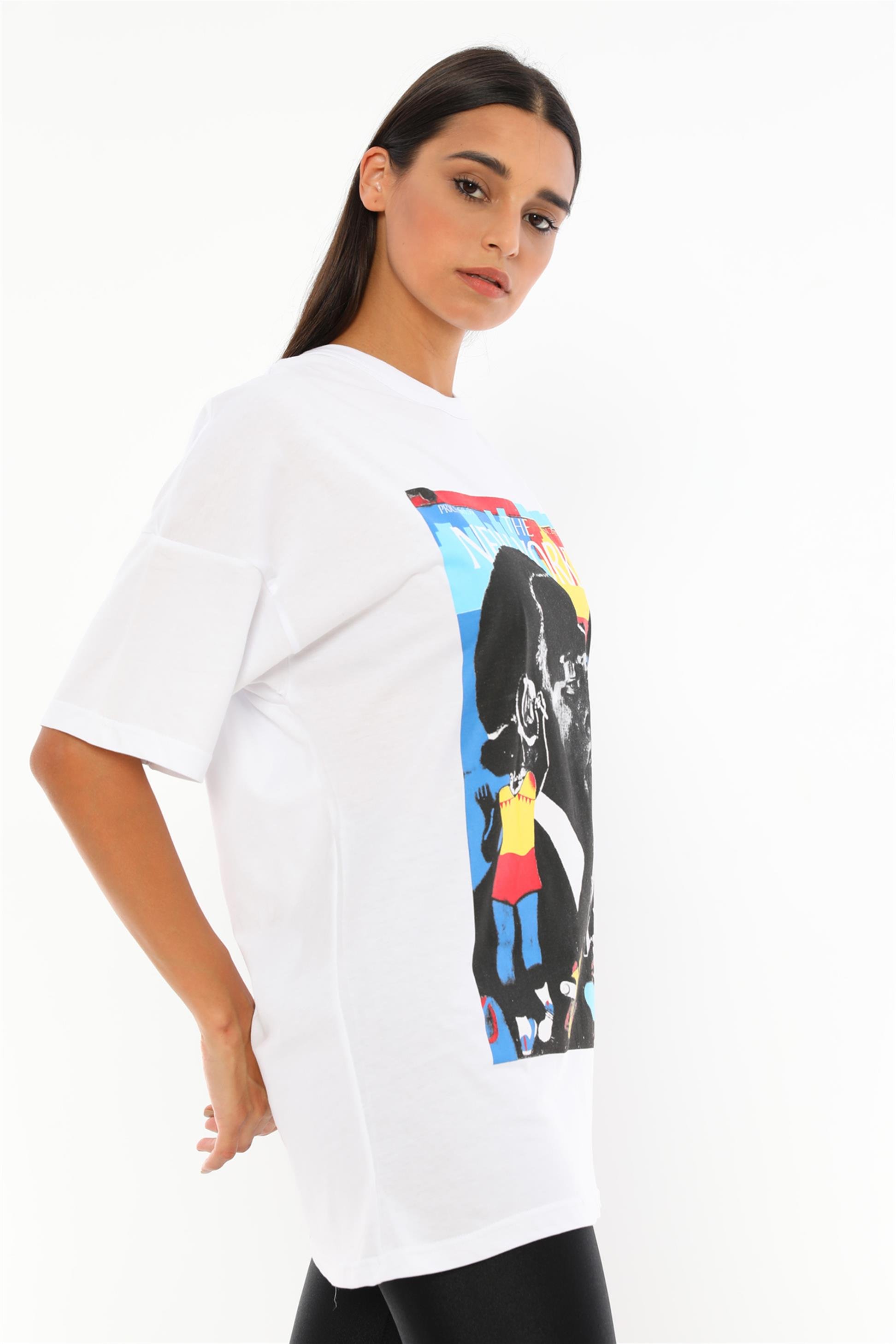 Q-5280 Oversize New Yorker T-shirt