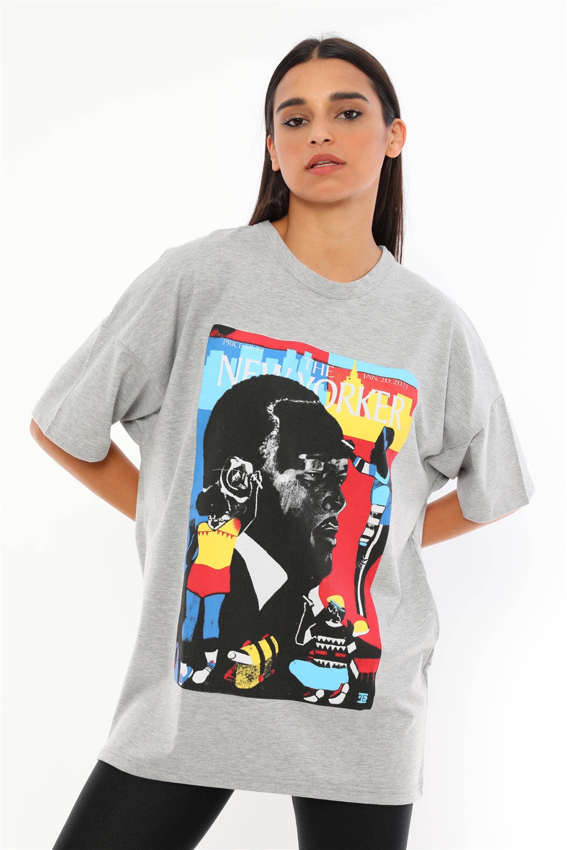 Q-5280 Oversize New Yorker T-shirt