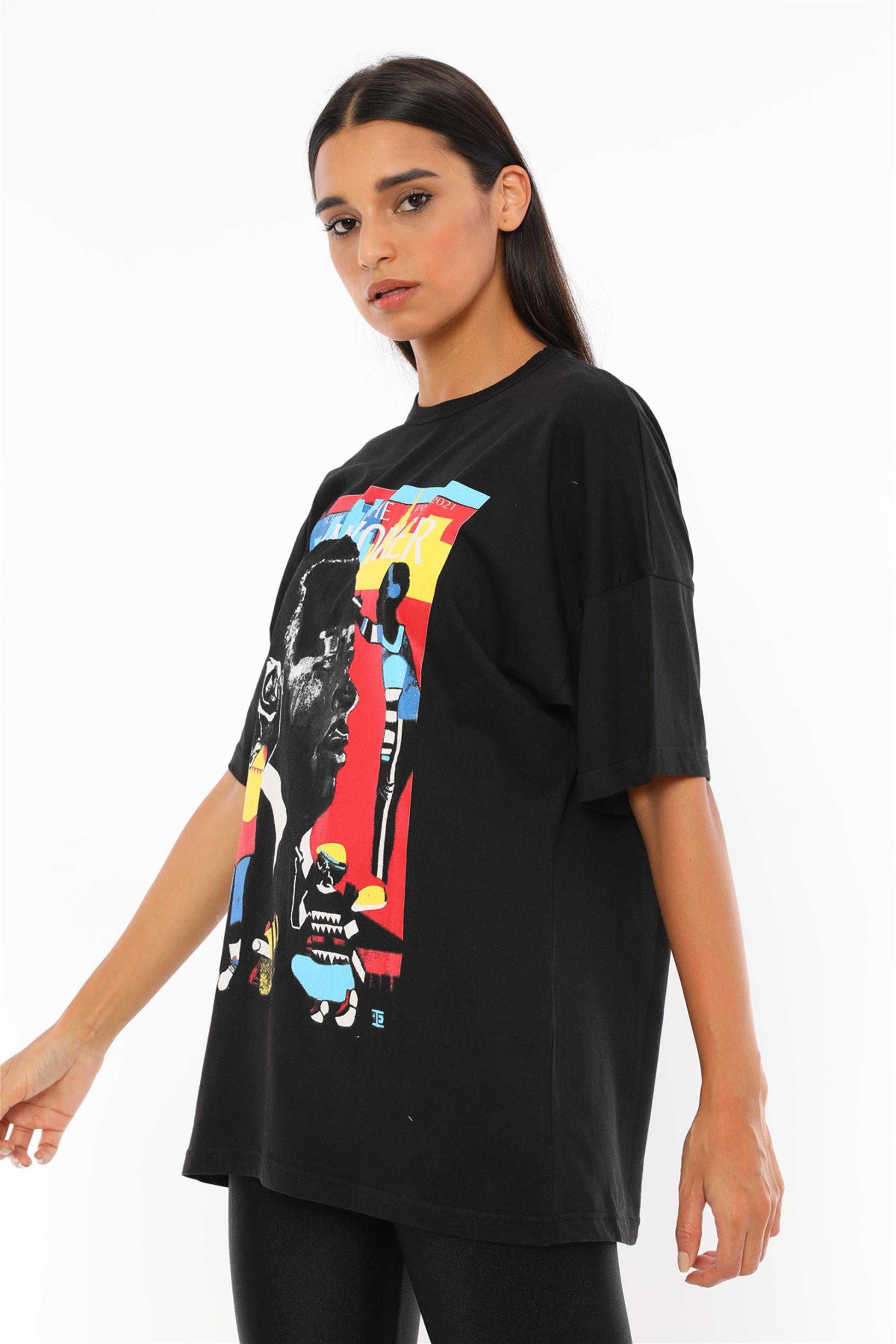 Q-5280 Oversize New Yorker T-shirt