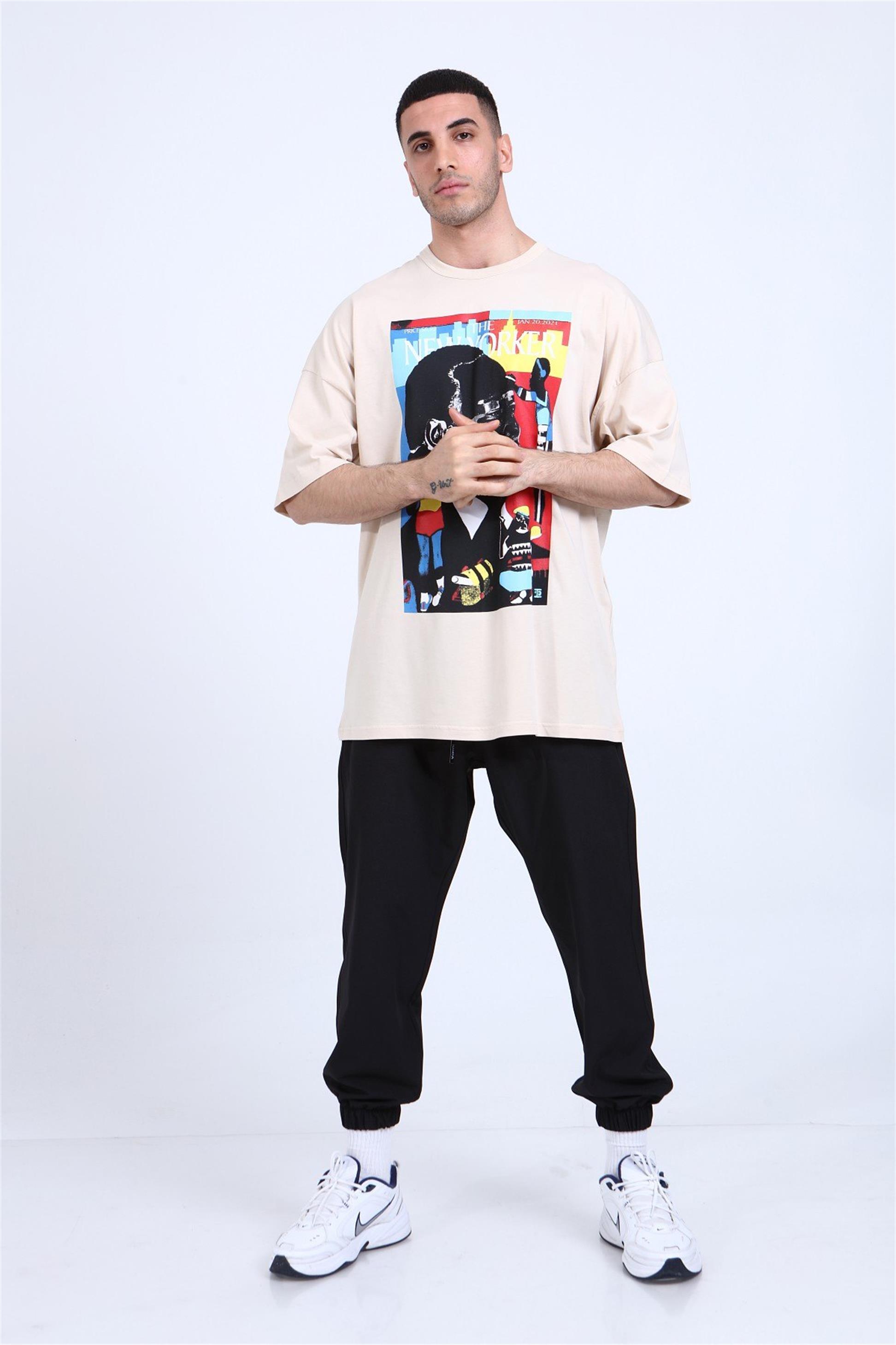 Q-5280 Oversize New Yorker T-shirt
