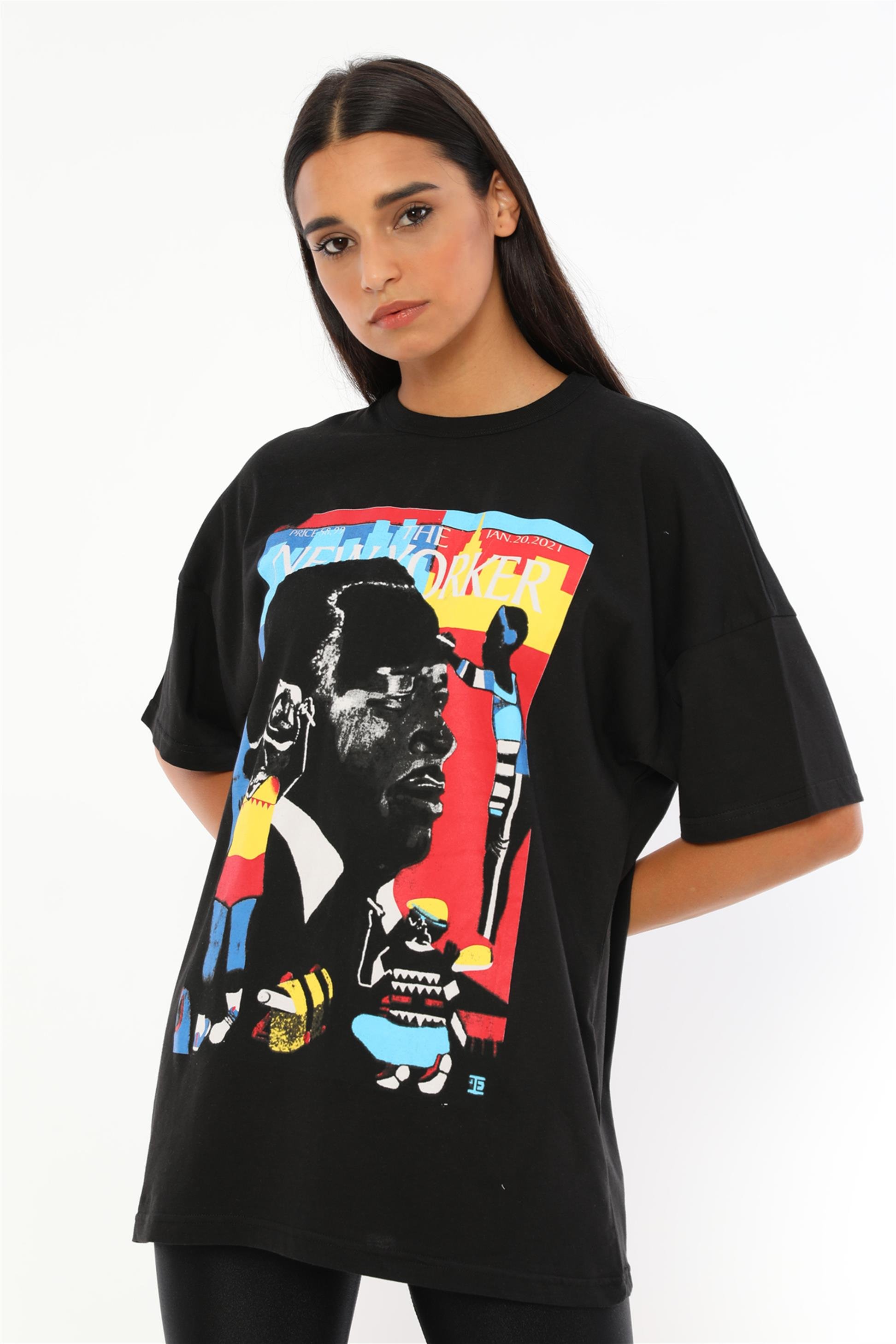 Q-5280 Oversize New Yorker T-shirt