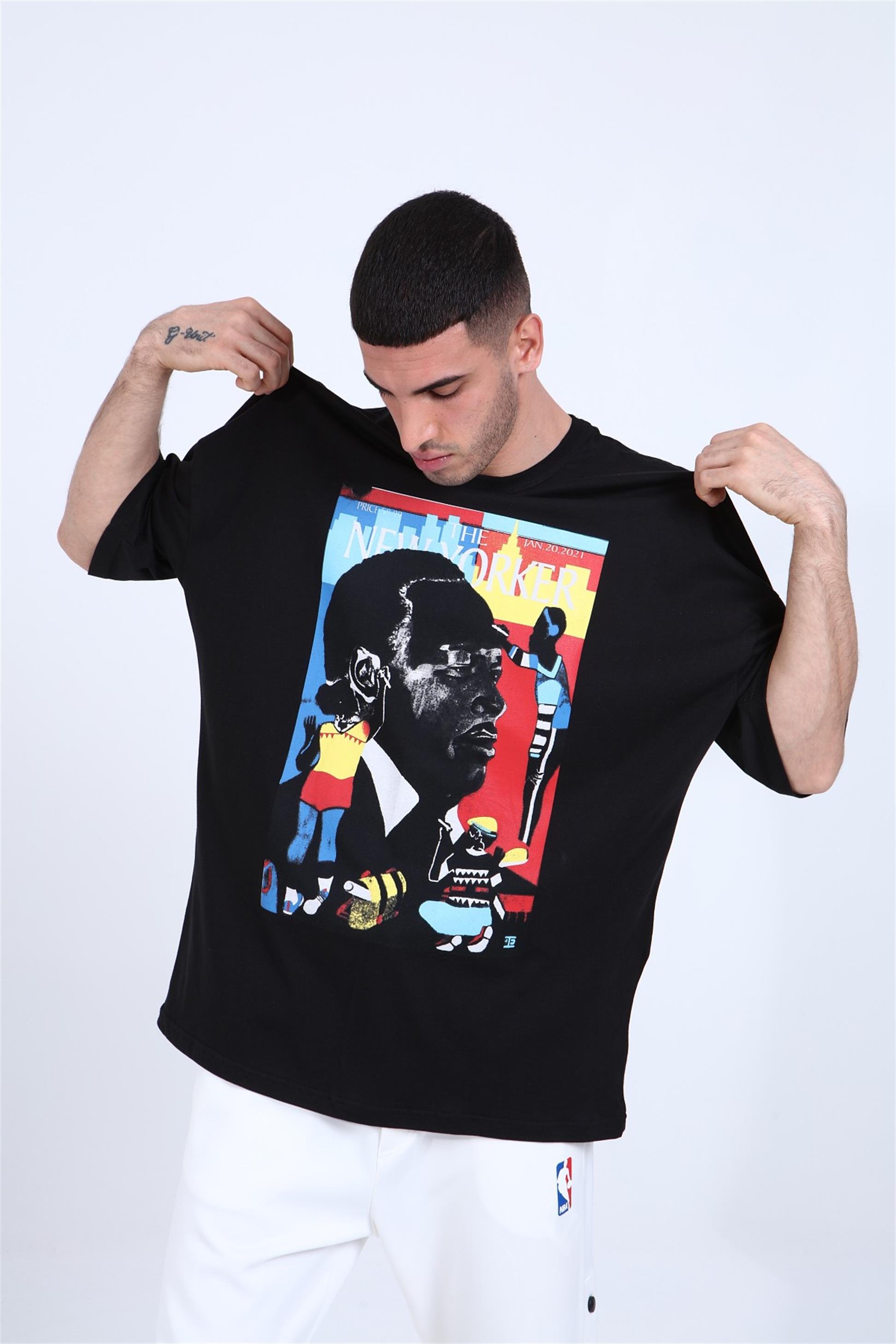 Q-5280 Oversize New Yorker T-shirt