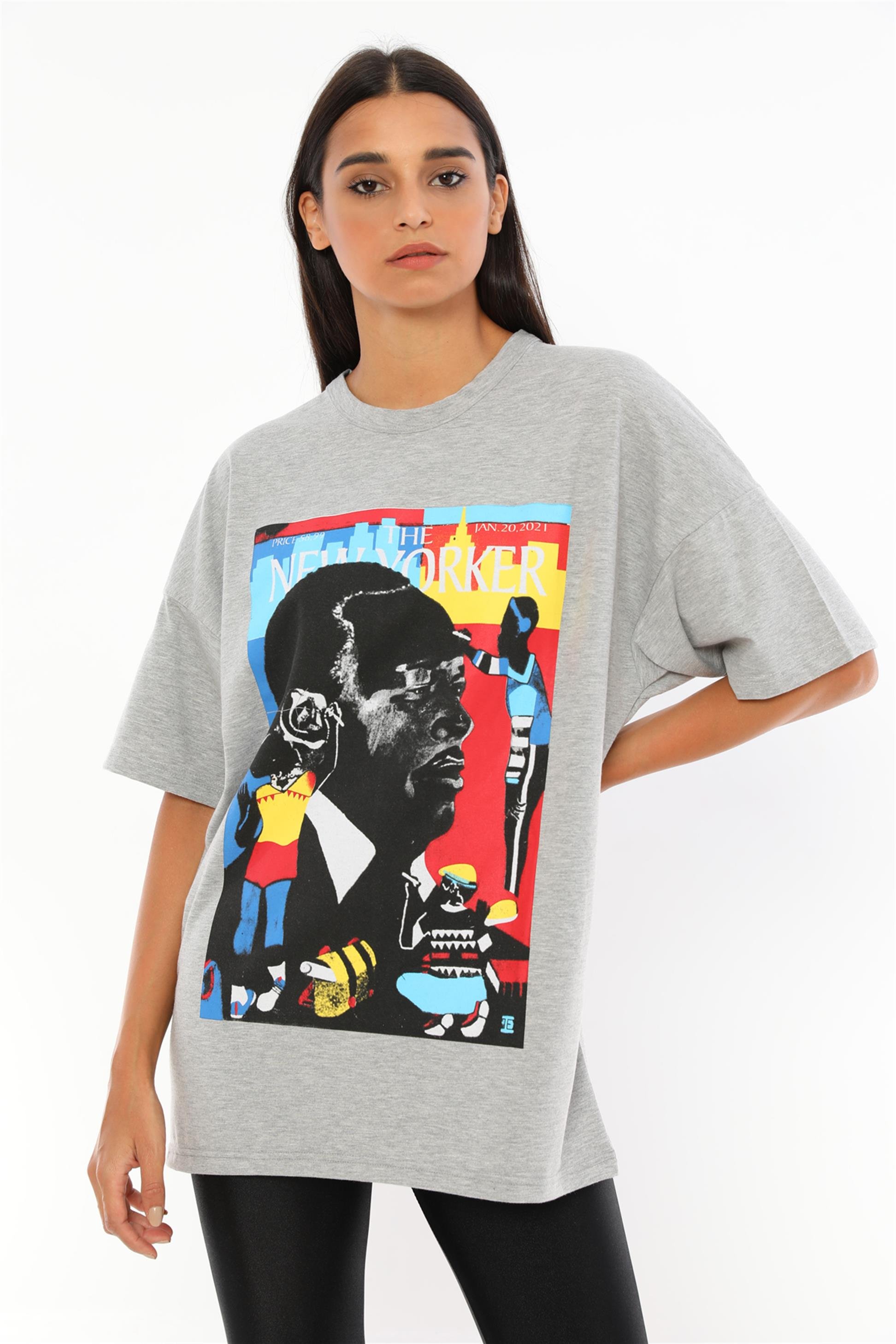 Q-5280 Oversize New Yorker T-shirt