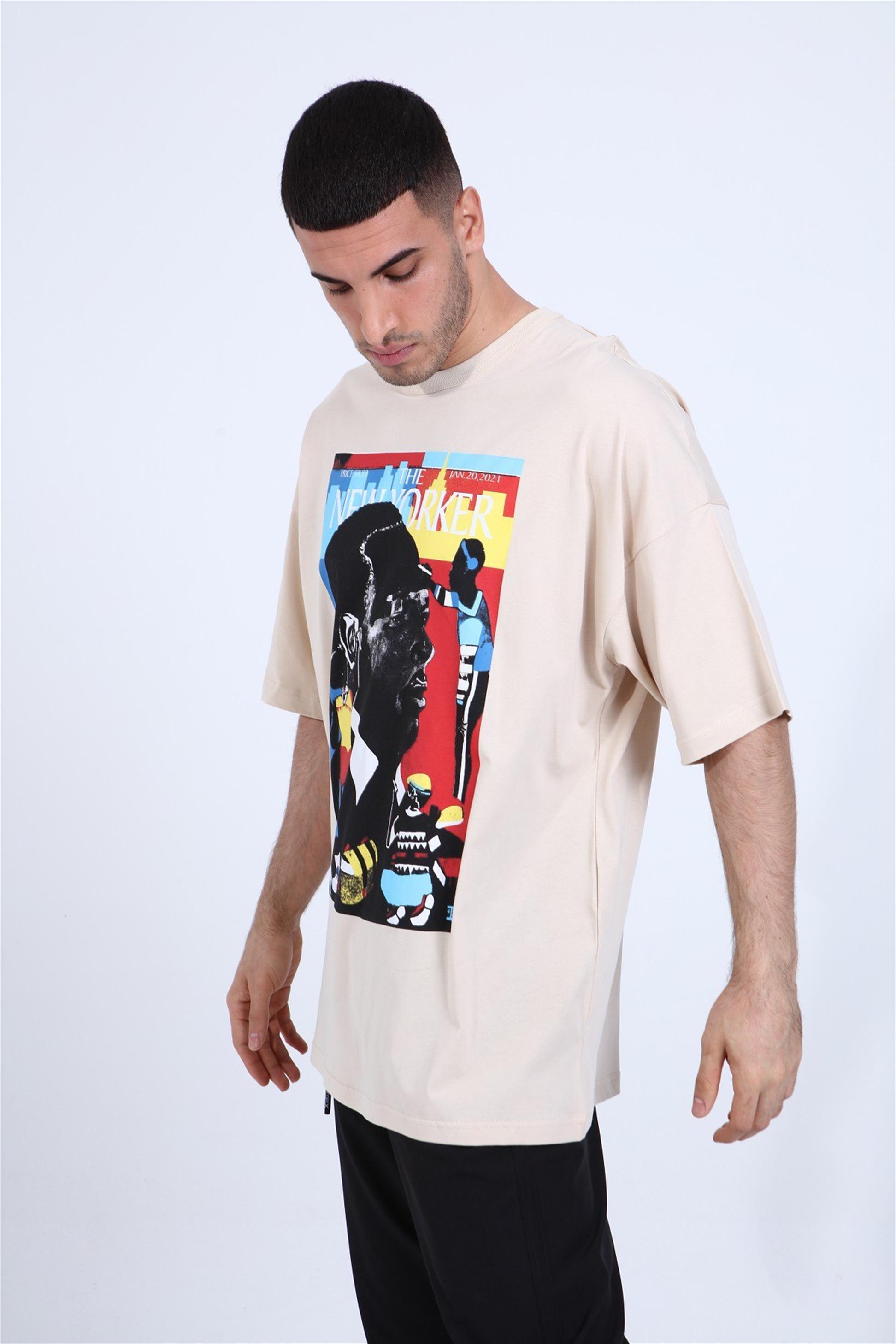 Q-5280 Oversize New Yorker T-shirt
