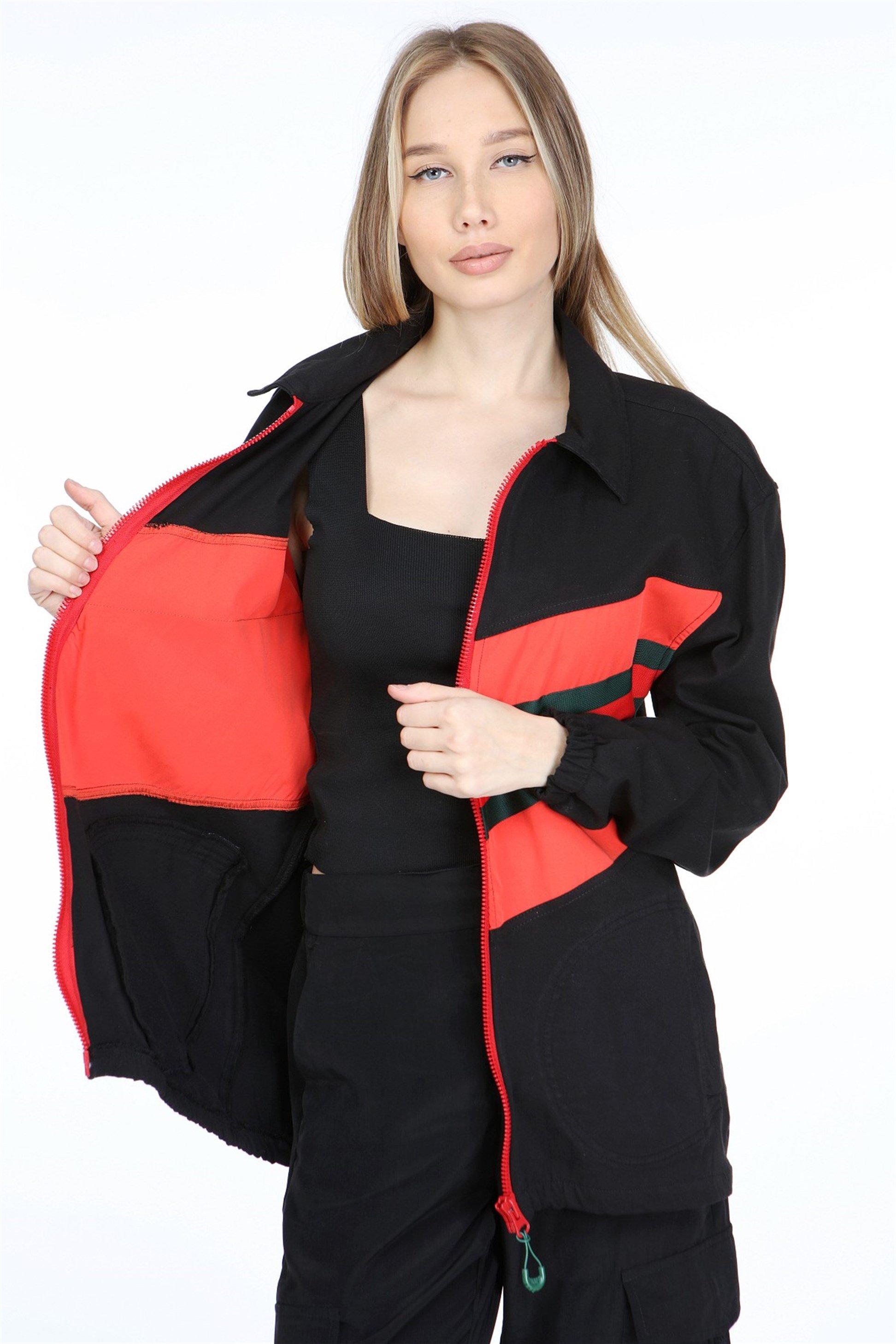 R-1791 ORTASI ŞERİTLİ PFD CEKET