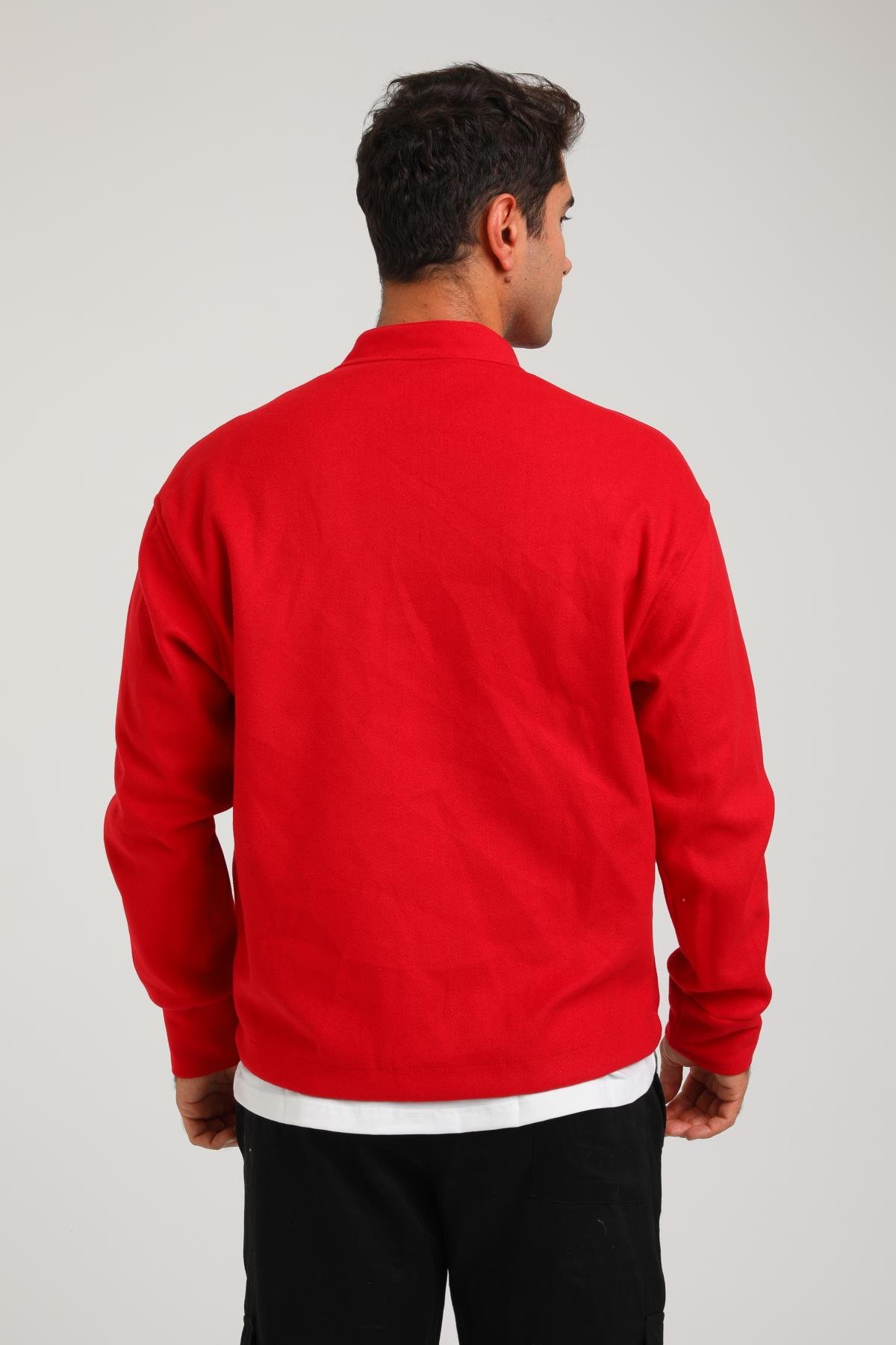 R-2373 Çift Cepli Çıt Çıtlı Kaşe Ceket