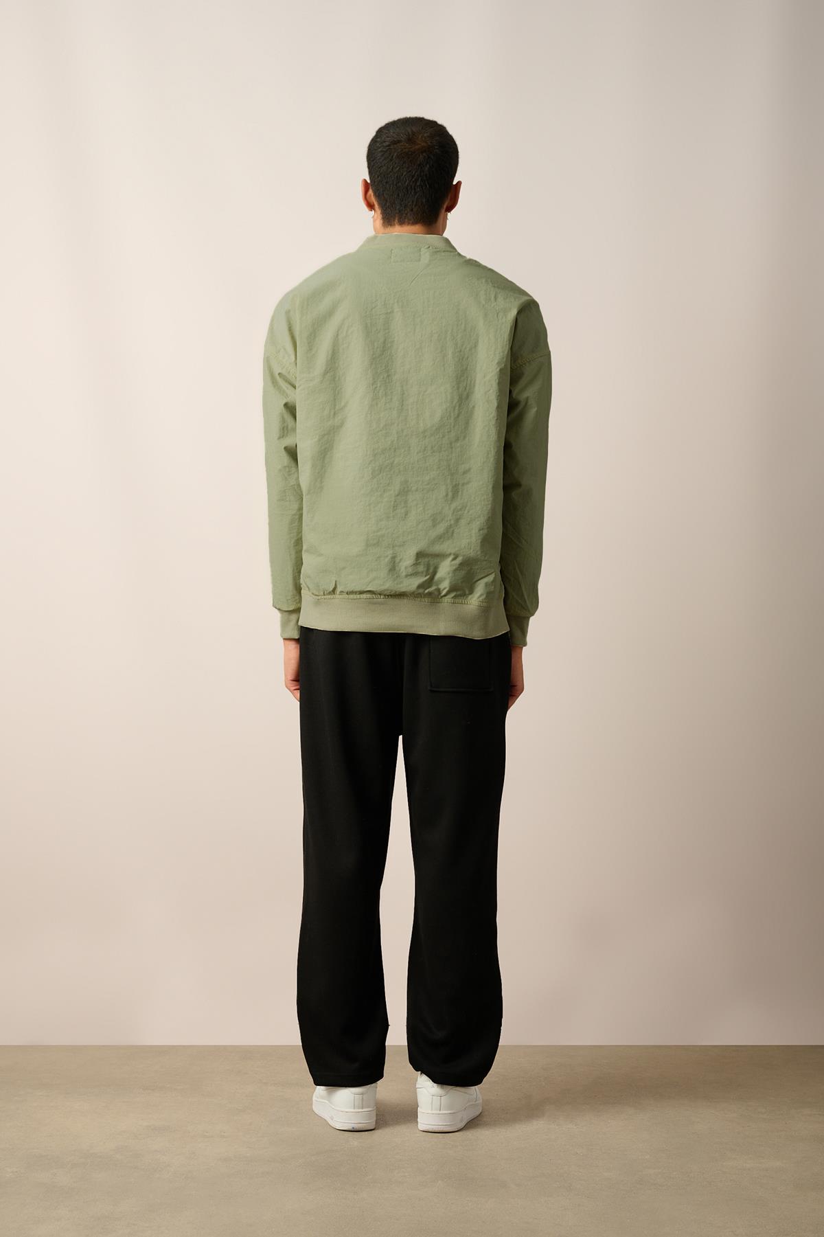 R-2390 Etek Kol Ribanalı Astarlı Sweatshirt