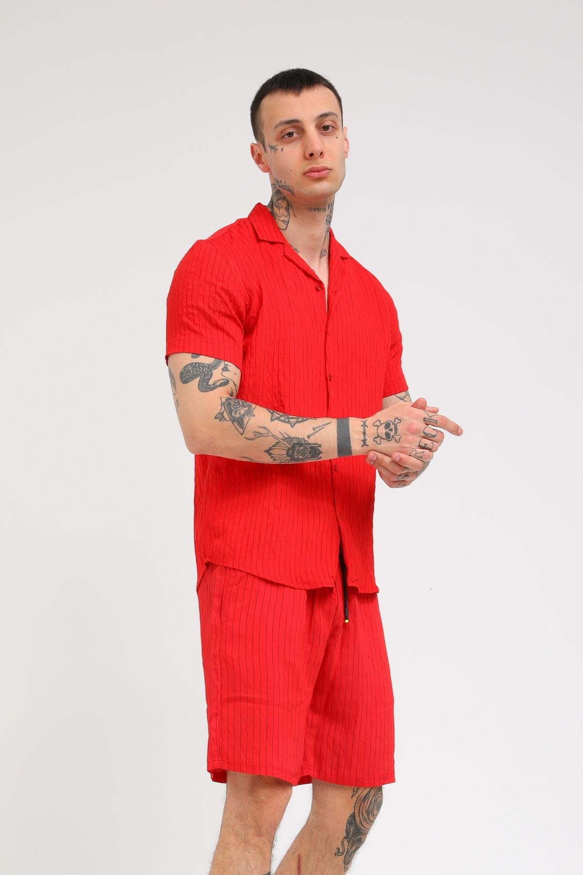 R-3024 İNCE ÇİZGİLİ TAKIM