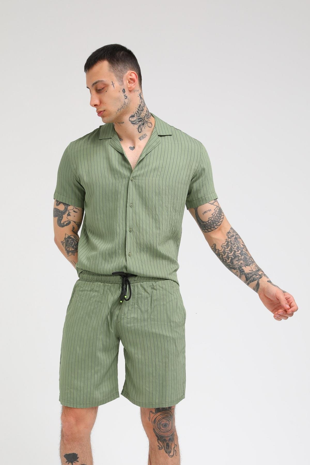 R-3024 İNCE ÇİZGİLİ TAKIM