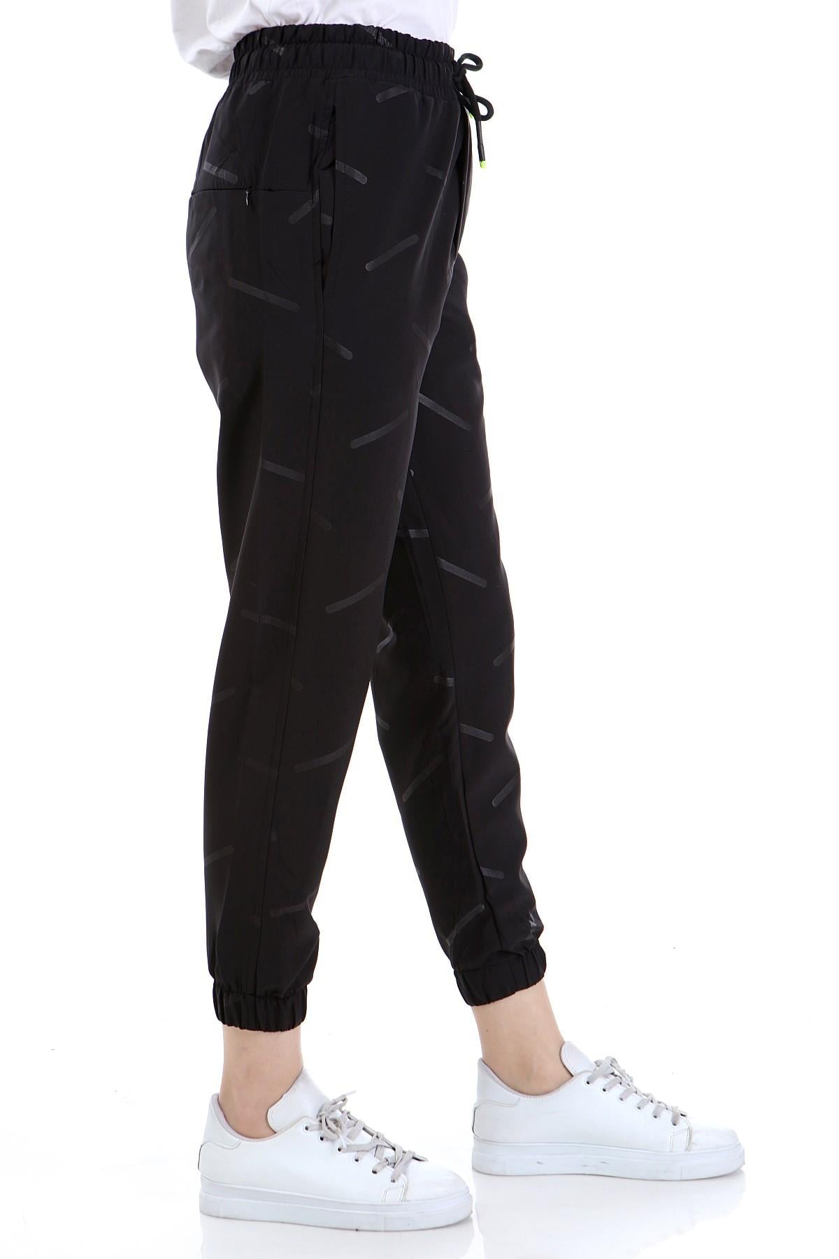 R-4007 Lazer Baskılı Pantolon