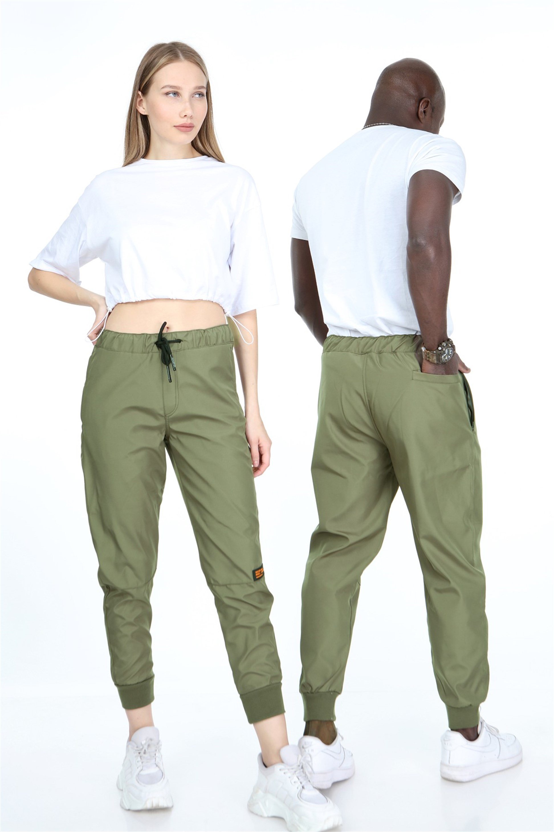 R-4062 PAÇASI RİBANALI ÇİFT CEPLİ PANTOLON