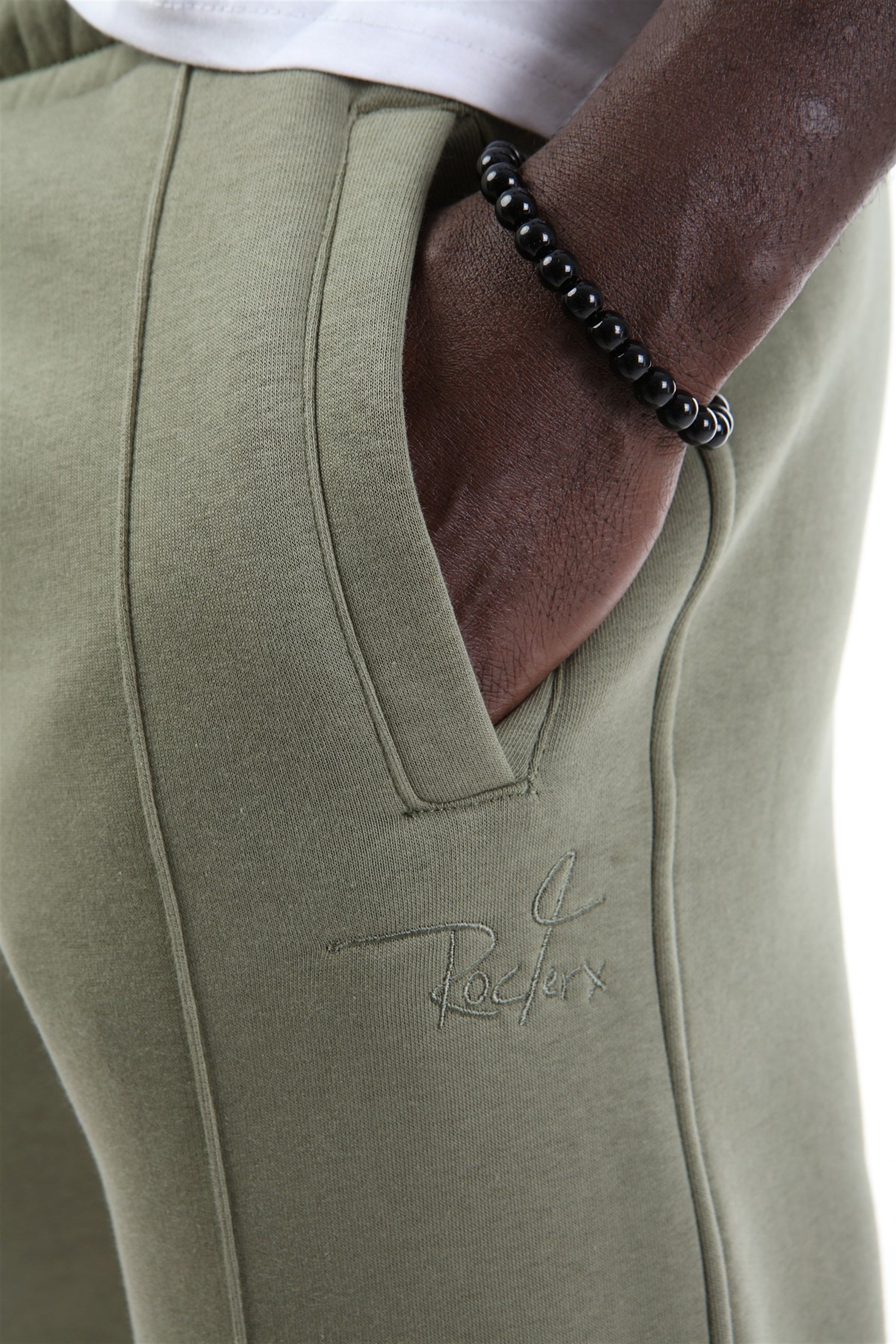 R-4088 PAÇASI LASTİKLİ FLETO CEPLİ ŞARDONLU PANTOLON