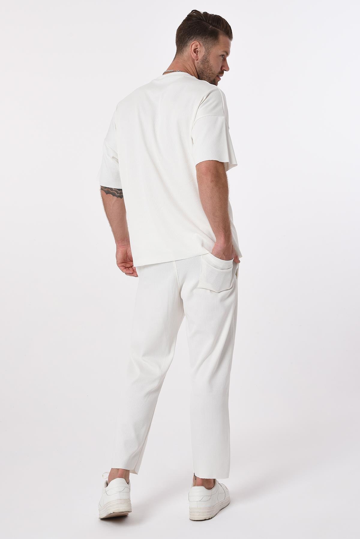 R-4269 Oversize T-shirt Bol Paça Pontolon Kaşkorse Takım