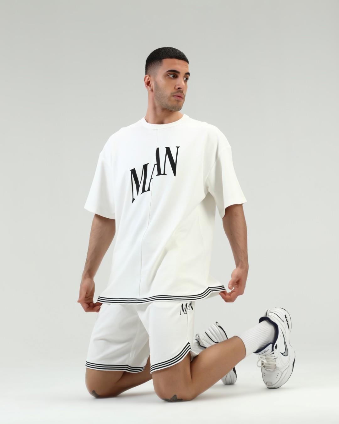 R-5042 MAN BASKILI  ŞERİTLİ TAKIM