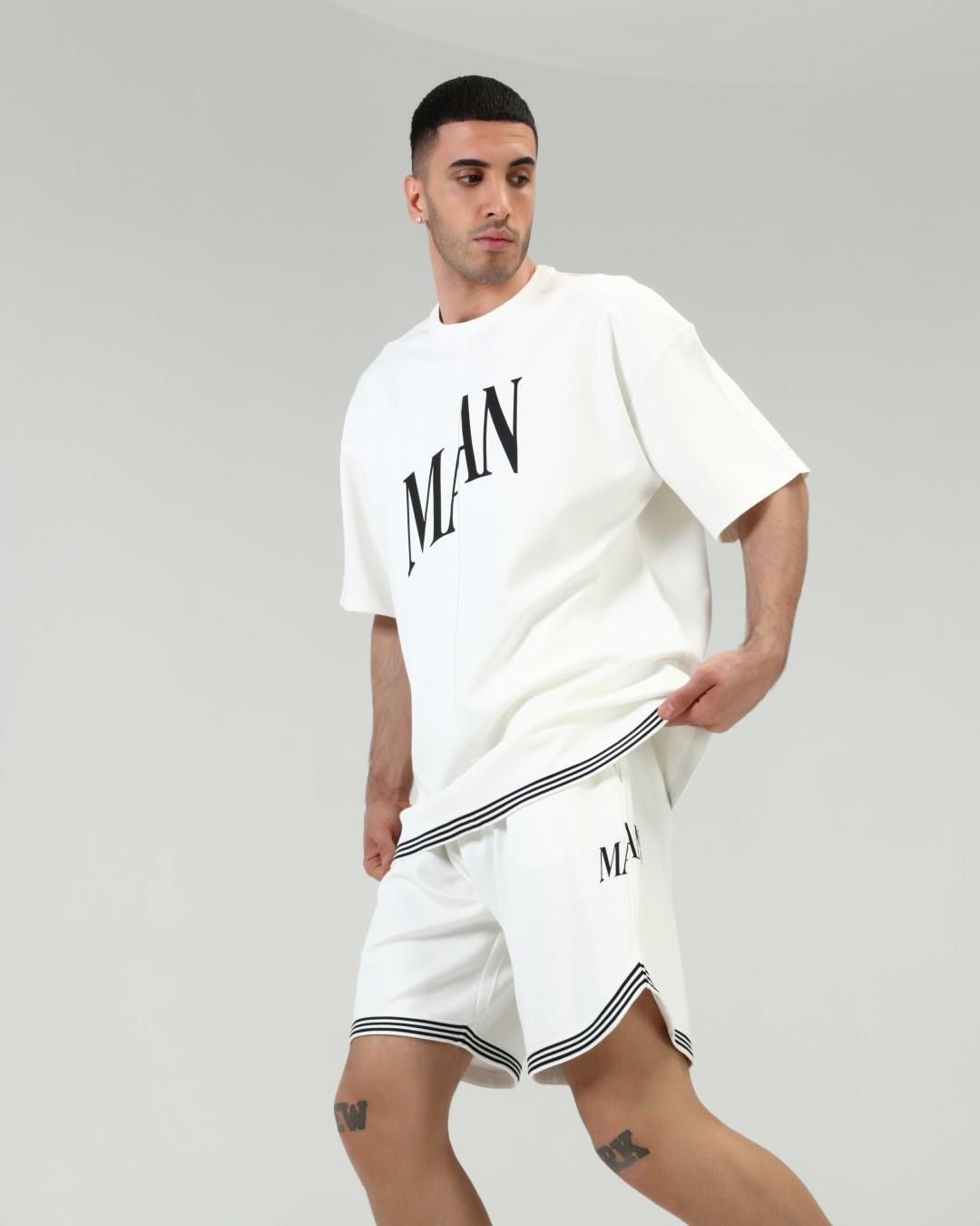R-5042 MAN BASKILI  ŞERİTLİ TAKIM