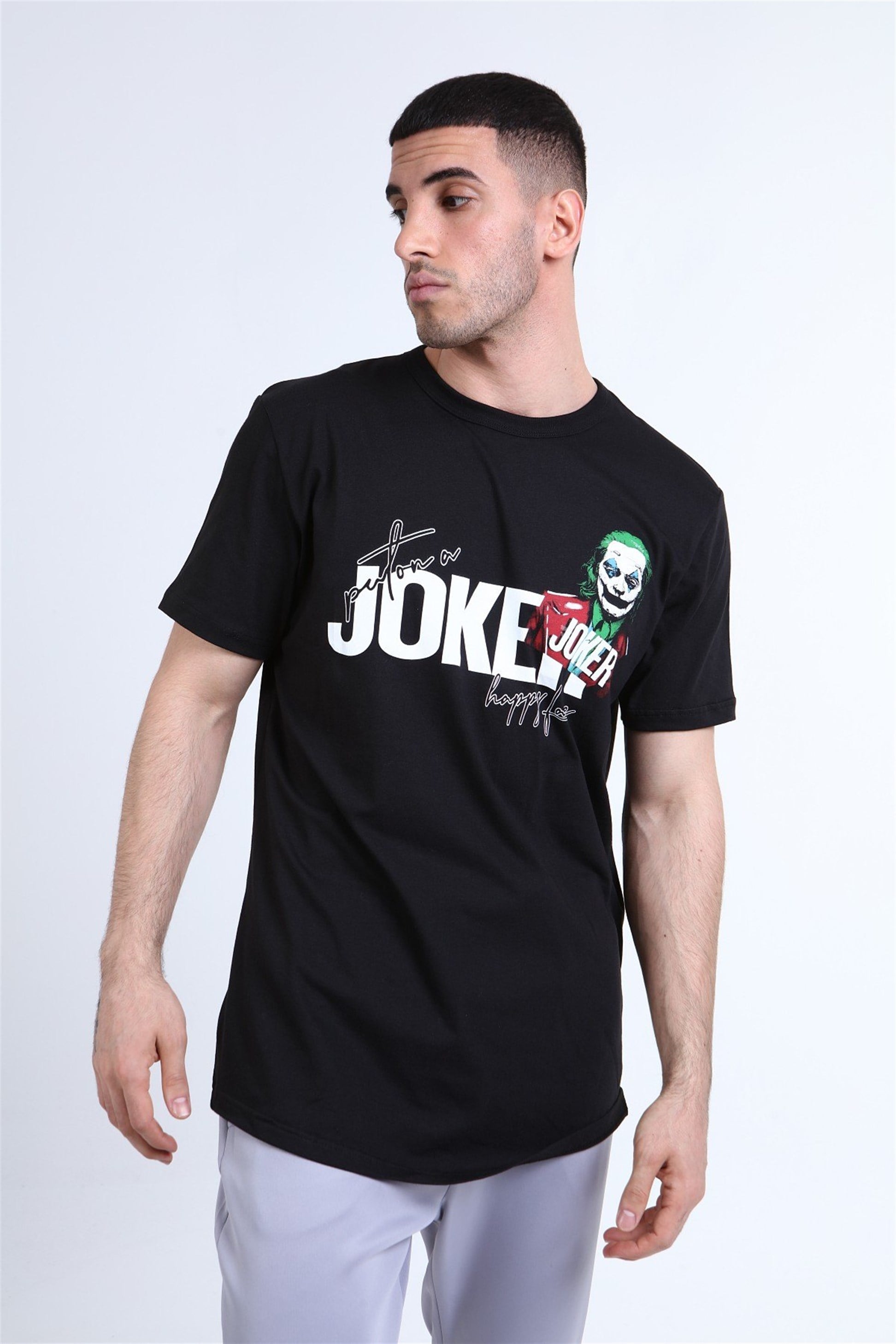 R-5220 JOKER BASKILI T-SHİRT