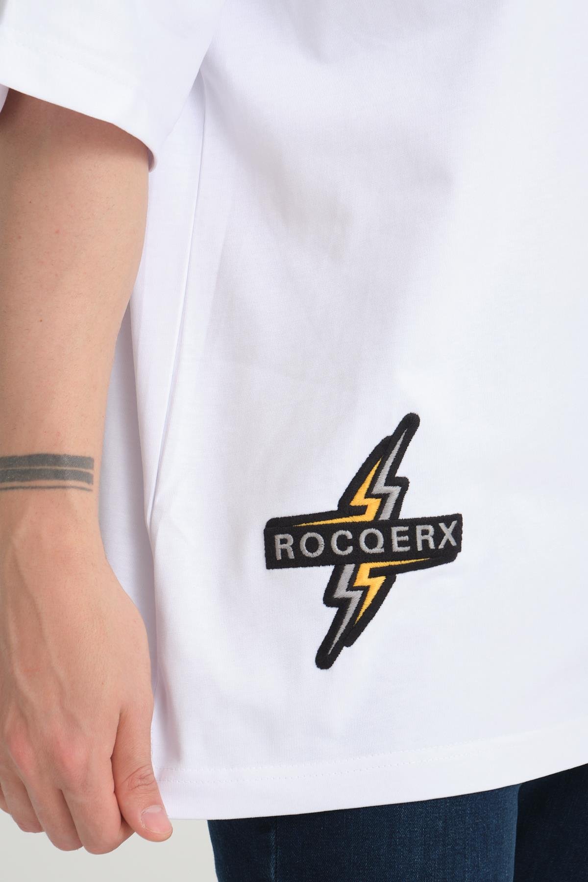 R-5779 Rocqerx Nakışlı Süprem Tişört