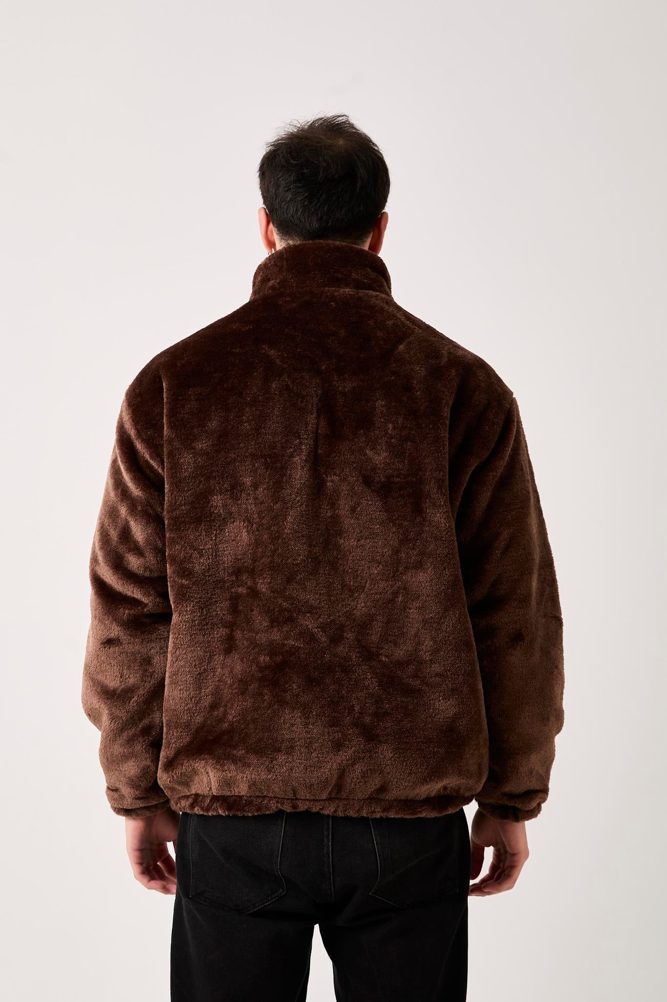 T-5811 İçi Kapitoneli Peluş Mont