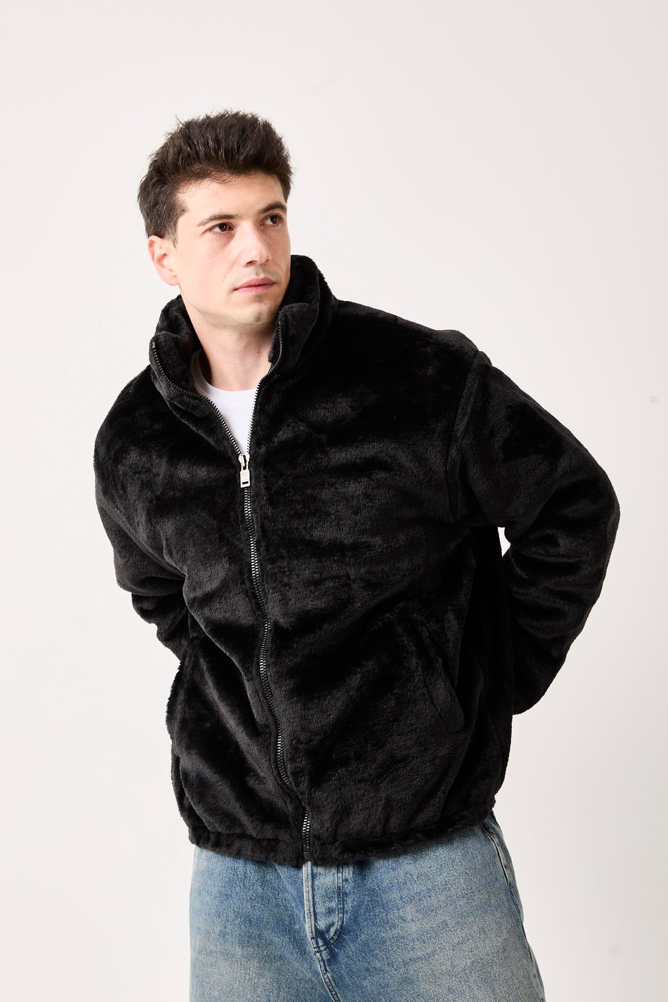 T-5811 İçi Kapitoneli Peluş Mont