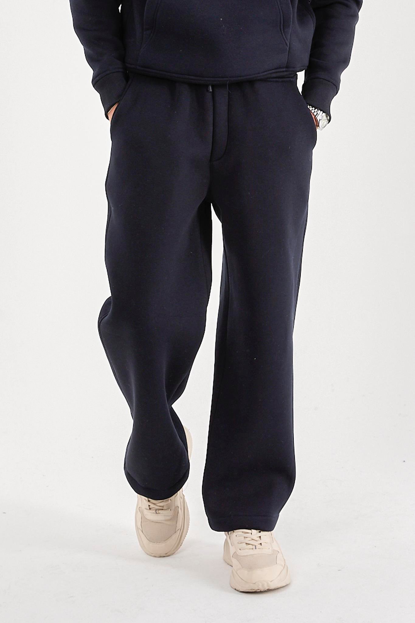 X-1001 Bel Lastikli  Üç İplik Pantolon