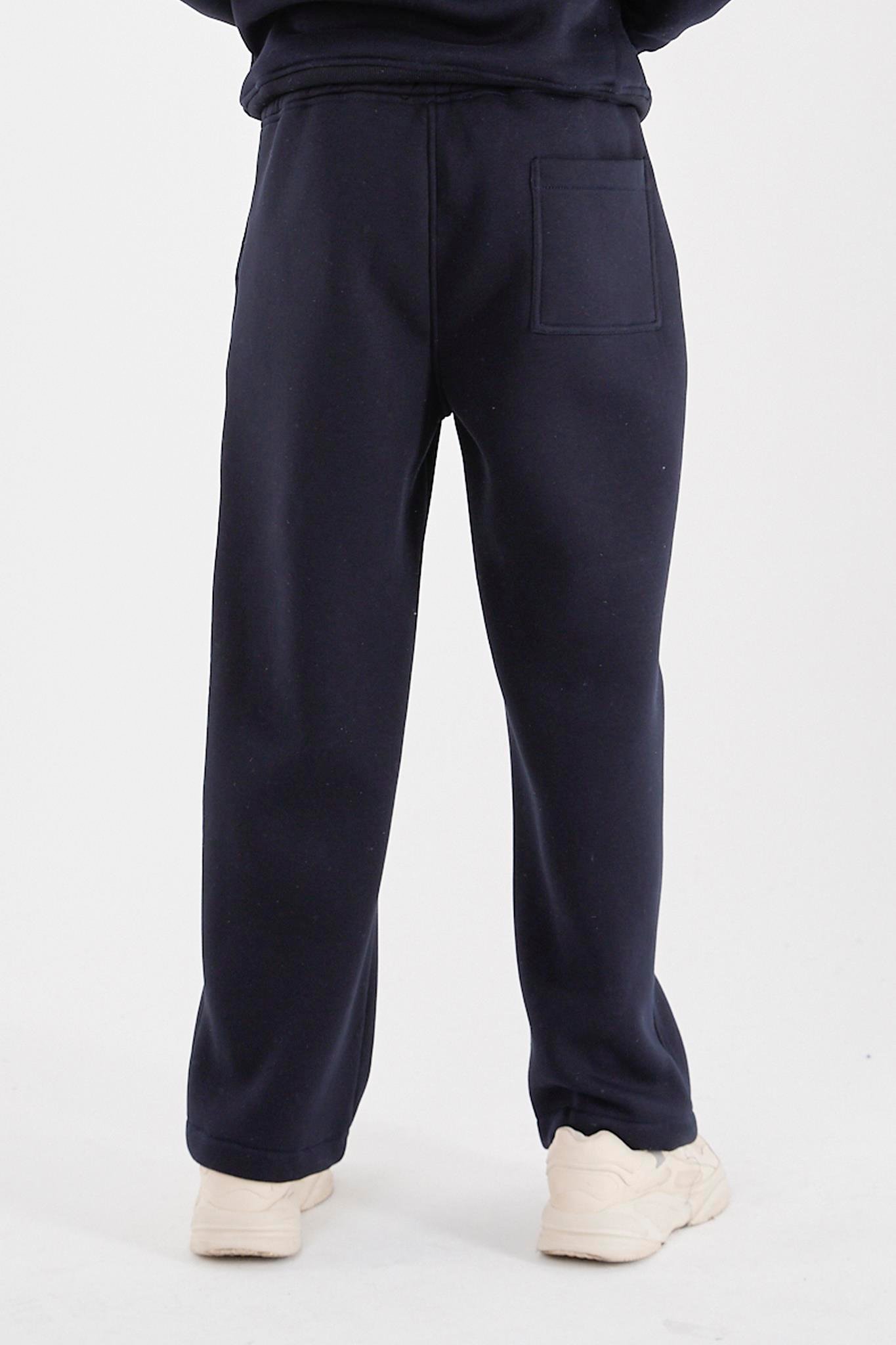 X-1001 Bel Lastikli  Üç İplik Pantolon