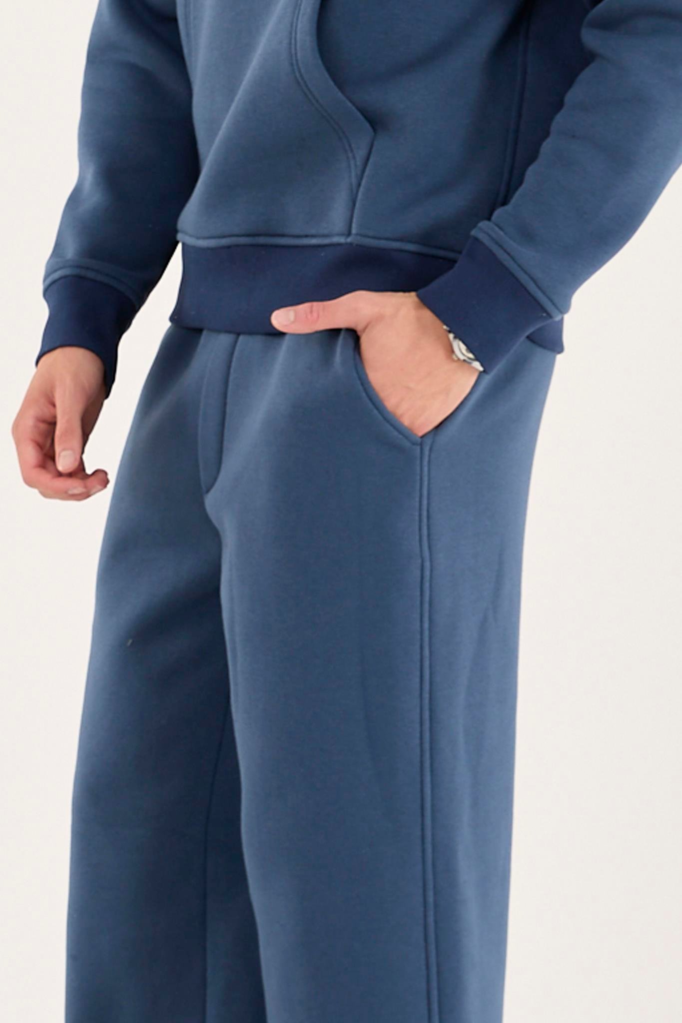 X-1001 Bel Lastikli  Üç İplik Pantolon