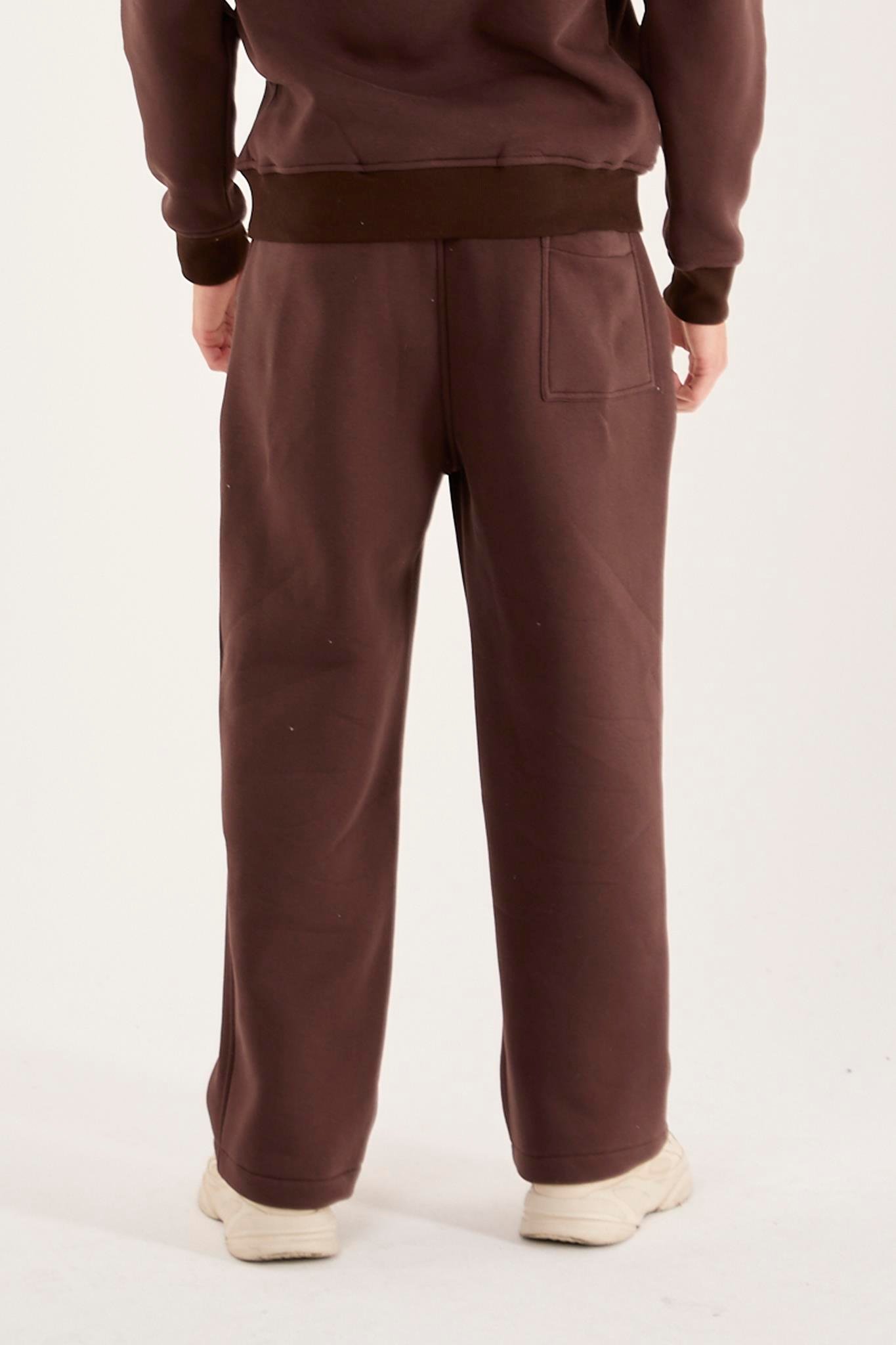 X-1001 Bel Lastikli  Üç İplik Pantolon