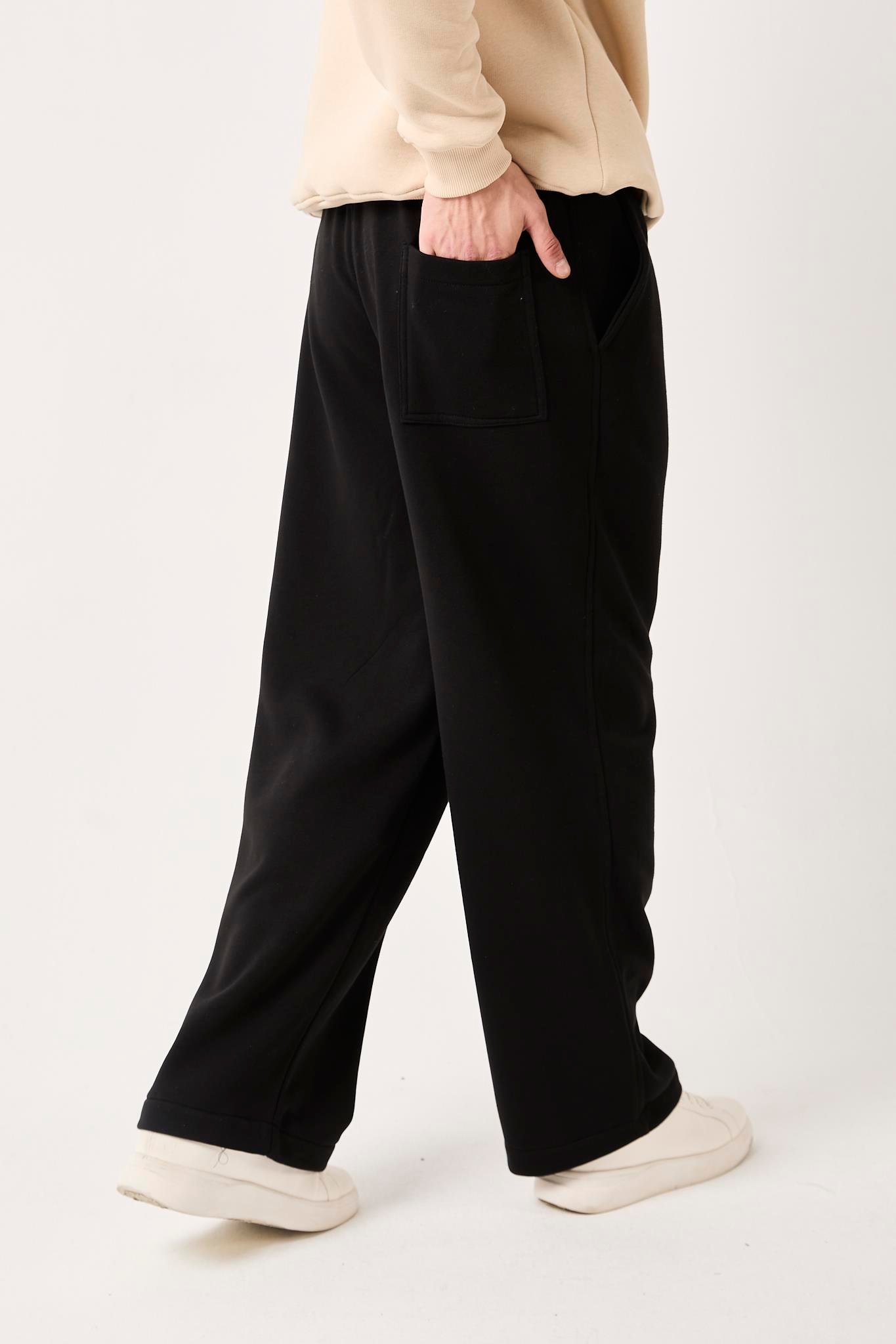 X-1001 Bel Lastikli  Üç İplik Pantolon