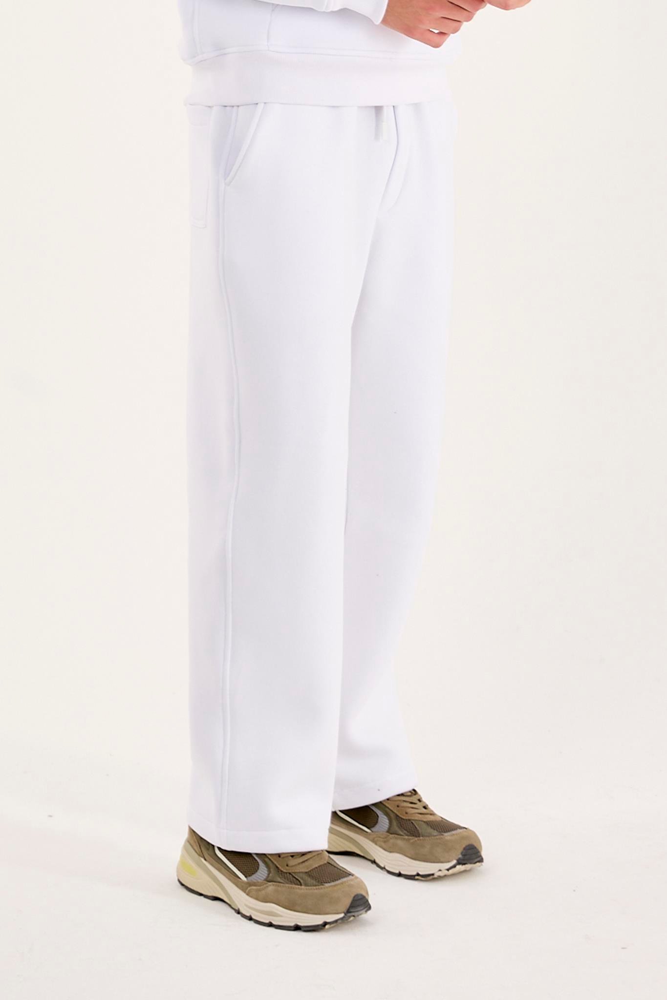 X-1001 Bel Lastikli  Üç İplik Pantolon