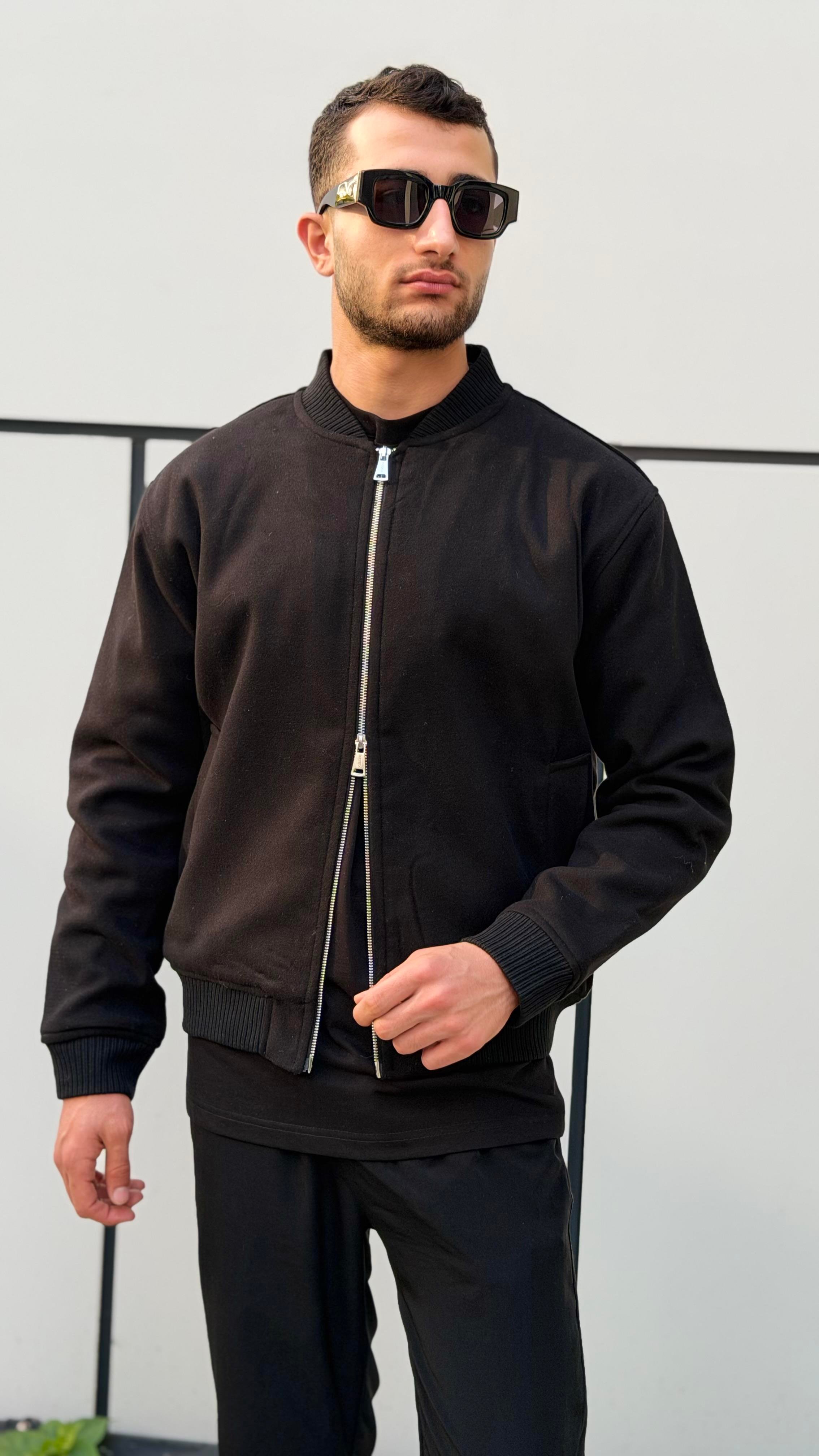 X-2034 Ribana Detaylı İçi Kapitoneli Kaşe Mont