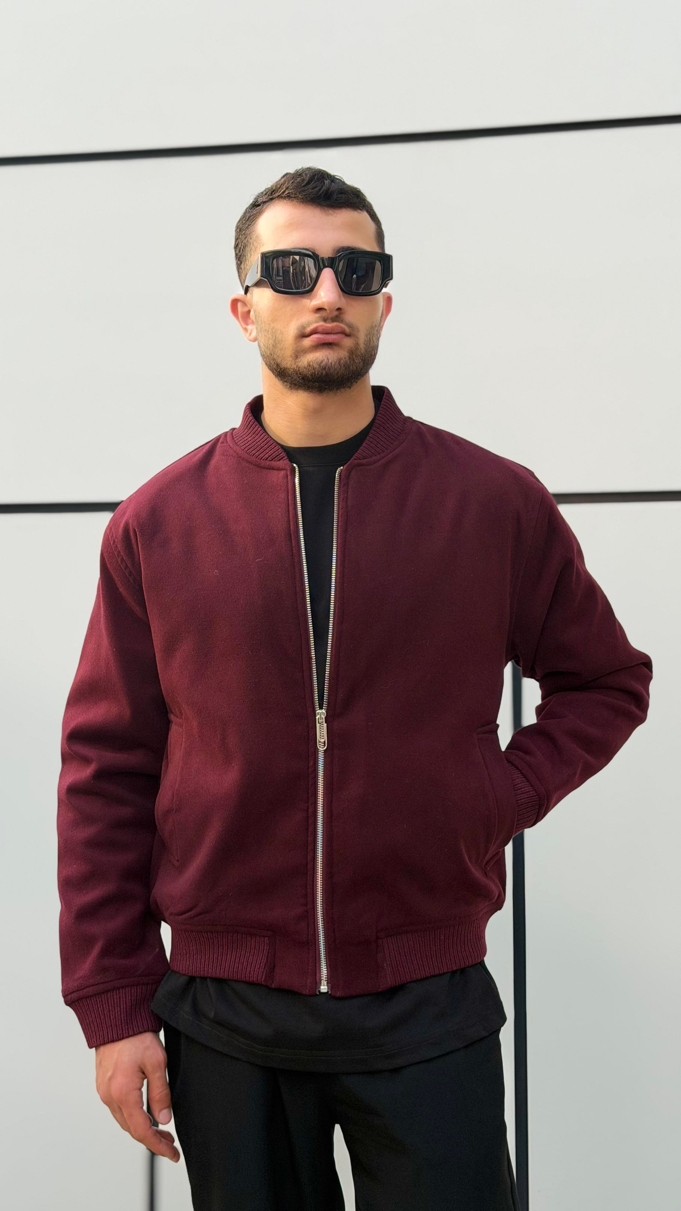 X-2034 Ribana Detaylı İçi Kapitoneli Kaşe Mont