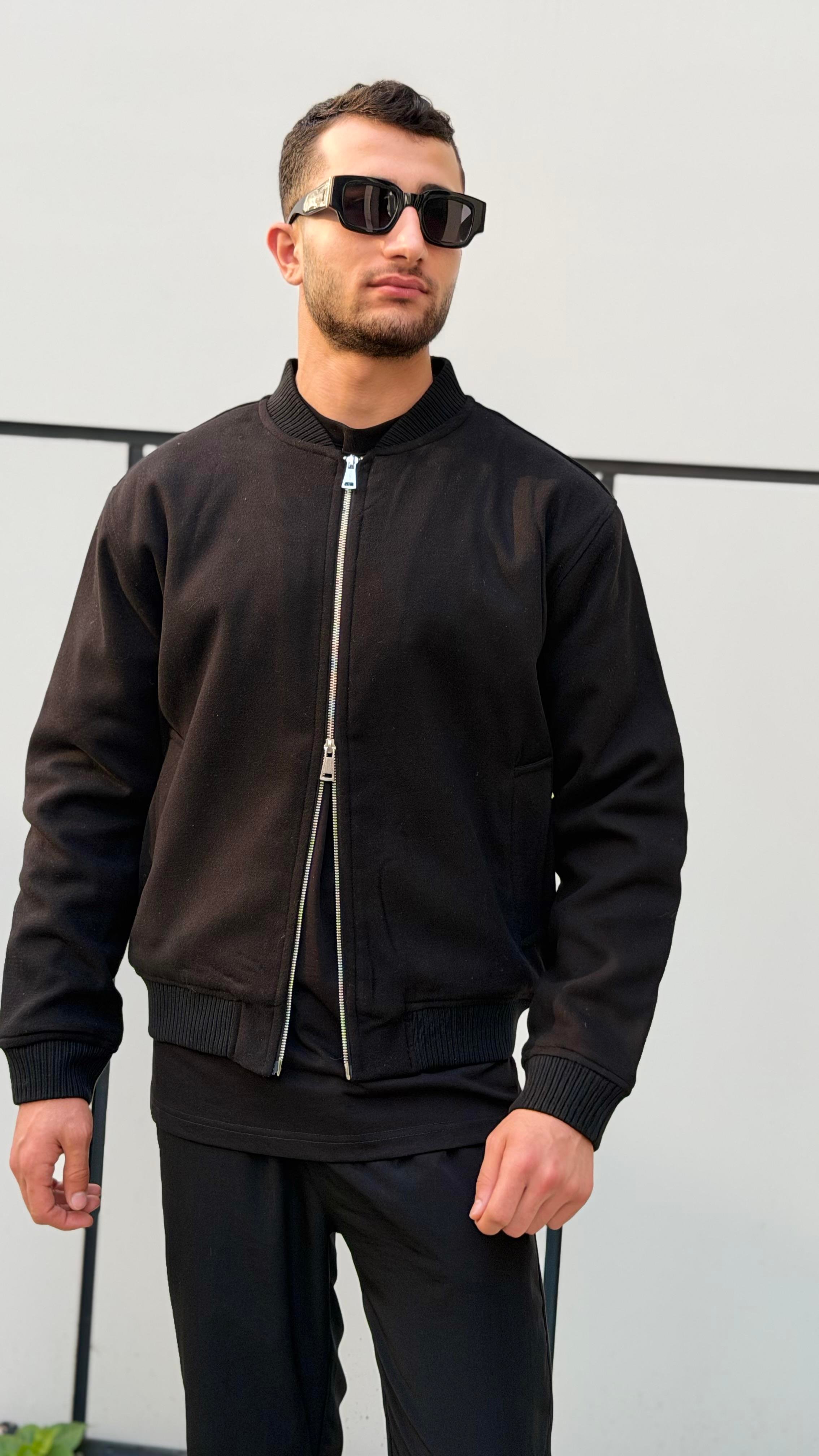 X-2034 Ribana Detaylı İçi Kapitoneli Kaşe Mont