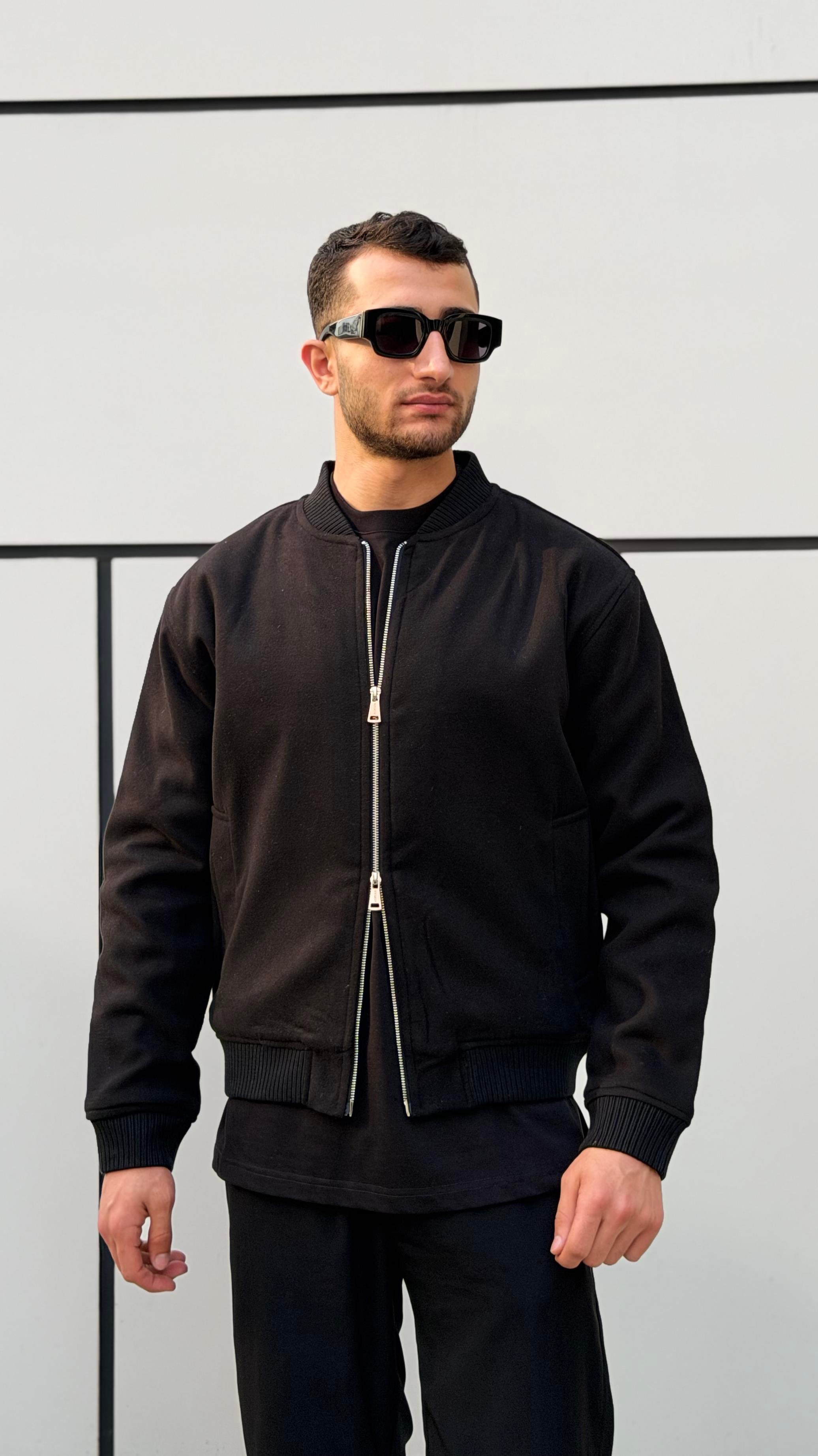 X-2034 Ribana Detaylı İçi Kapitoneli Kaşe Mont