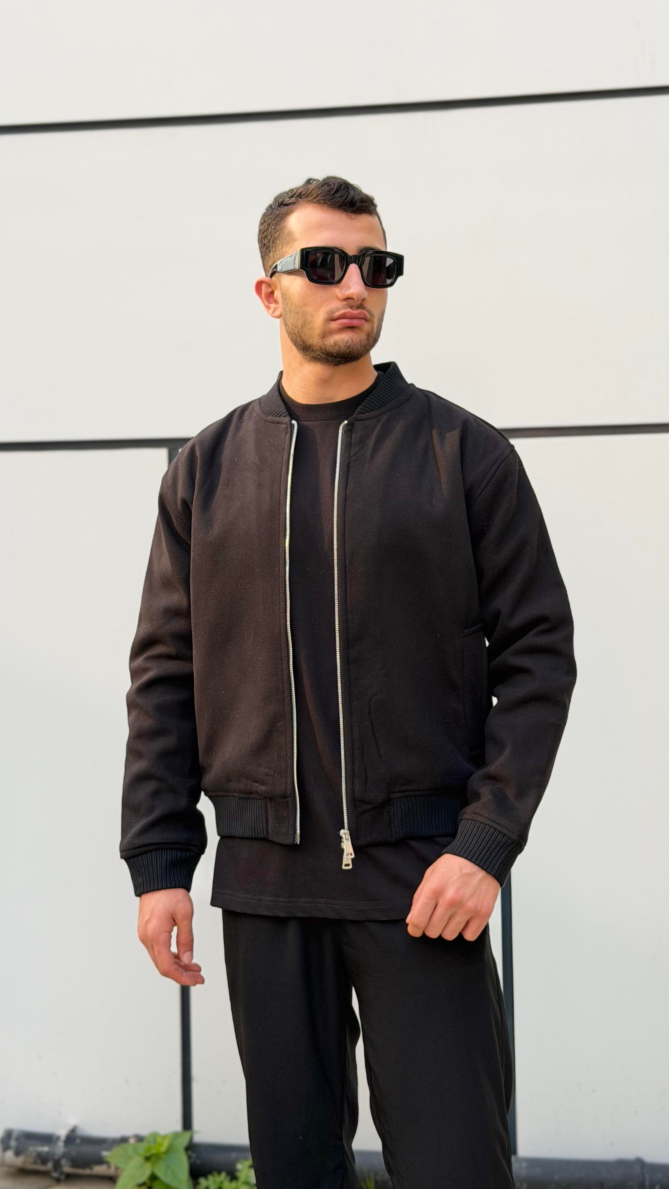 X-2034 Ribana Detaylı İçi Kapitoneli Kaşe Mont