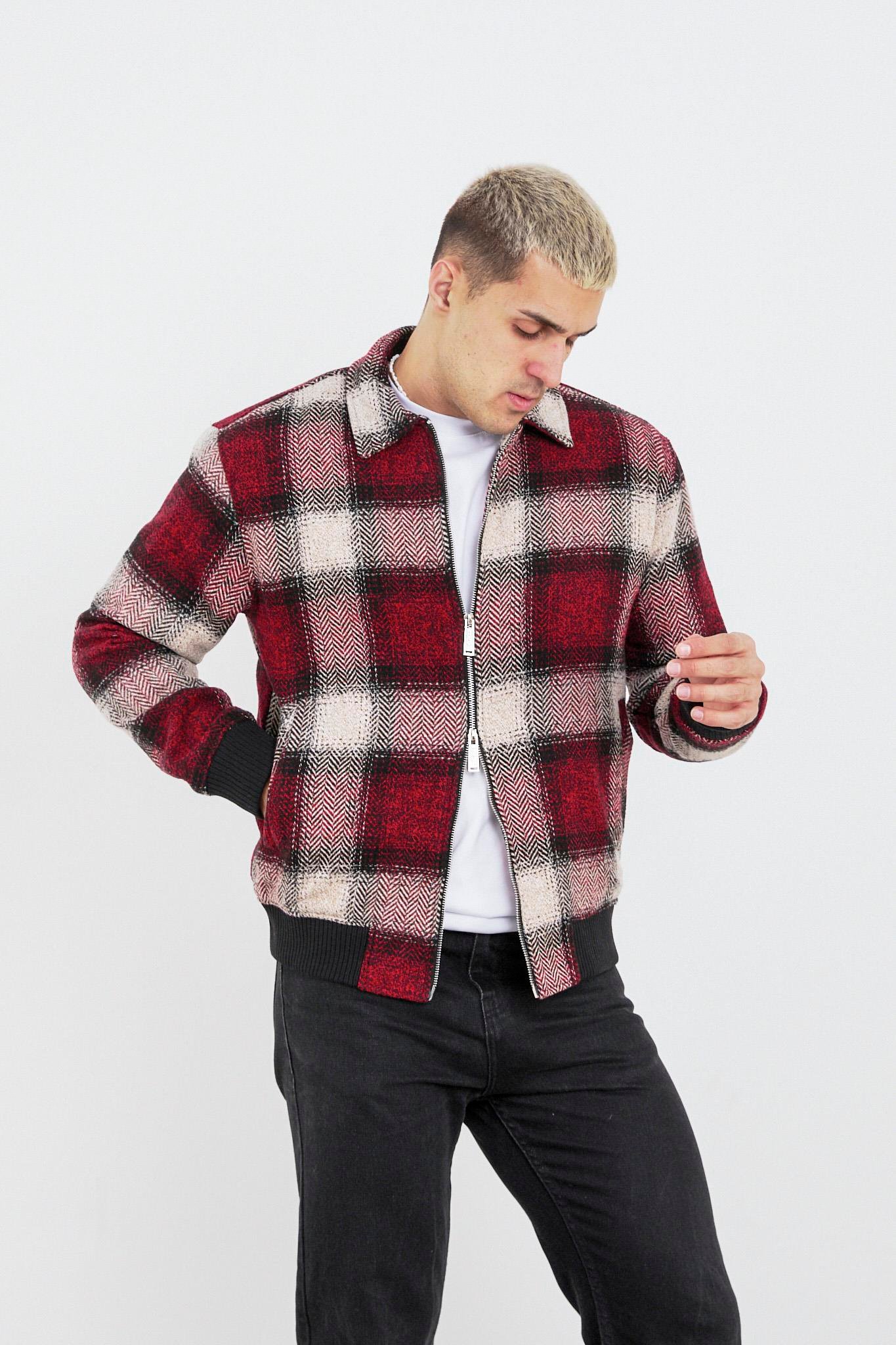 X-2038 Astarlı Fermuarlı Oduncu Mont