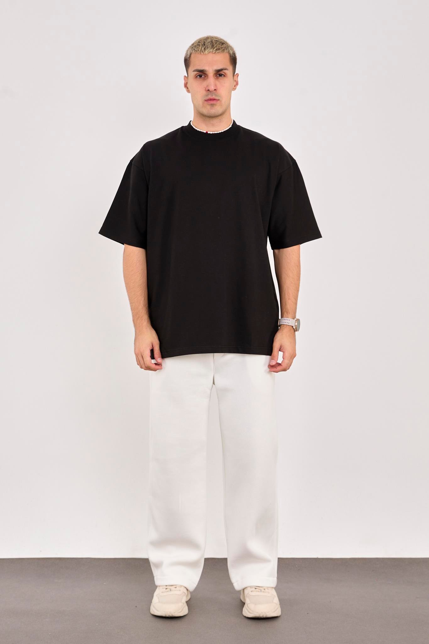 X-4009 Düz Basic Tişört