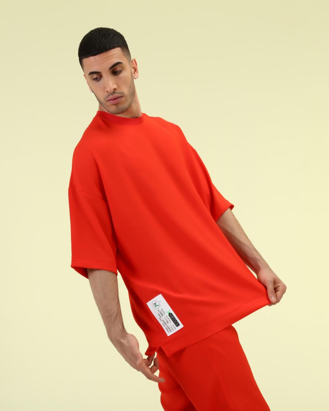 YAKASI RİBANALI OVERSİZE PANTOLONLU TAKIM R- 4124