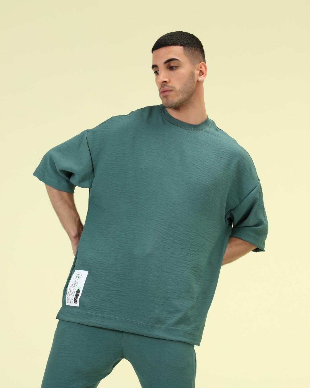 YAKASI RİBANALI OVERSİZE PANTOLONLU TAKIM R- 4124