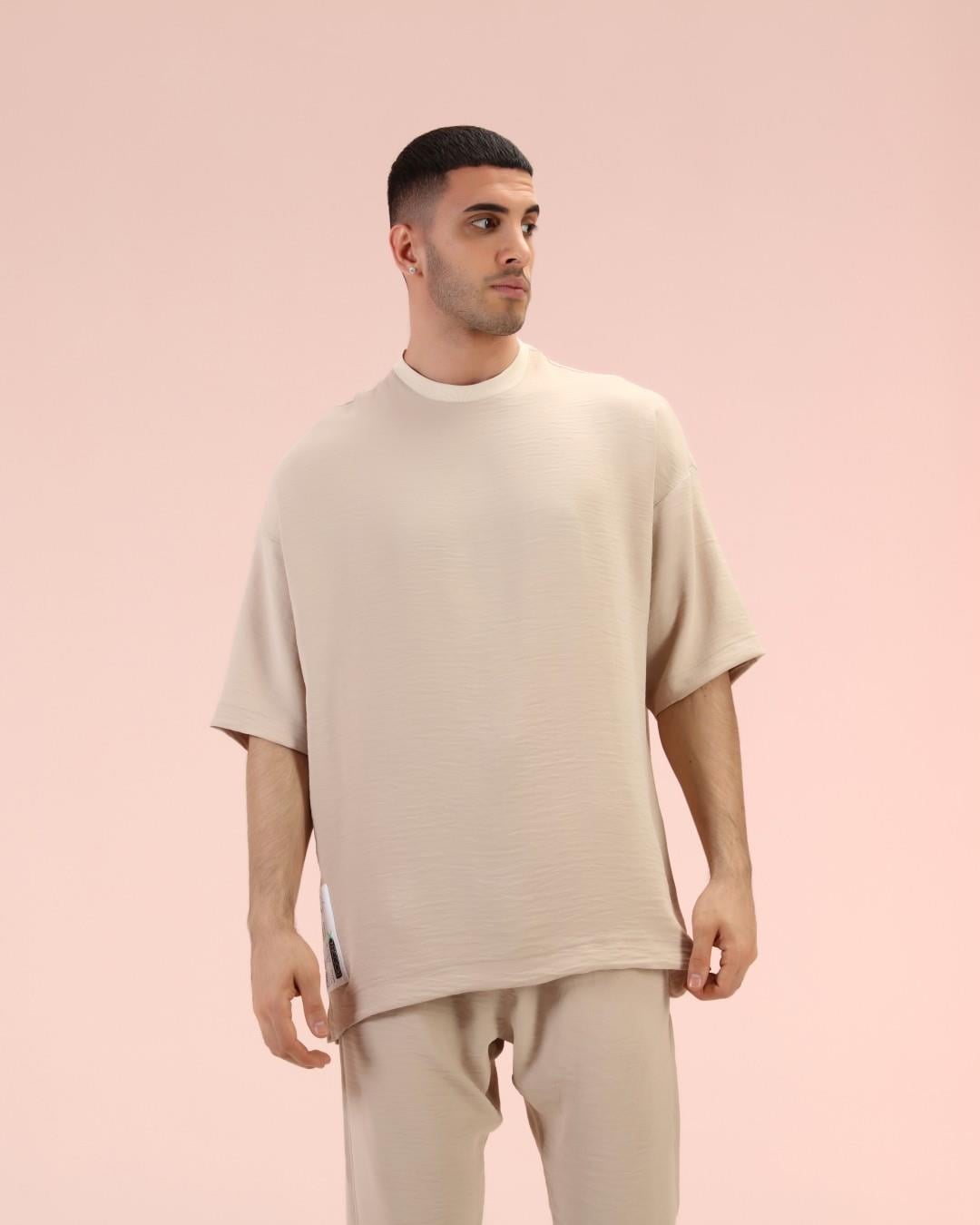 YAKASI RİBANALI OVERSİZE PANTOLONLU TAKIM R- 4124