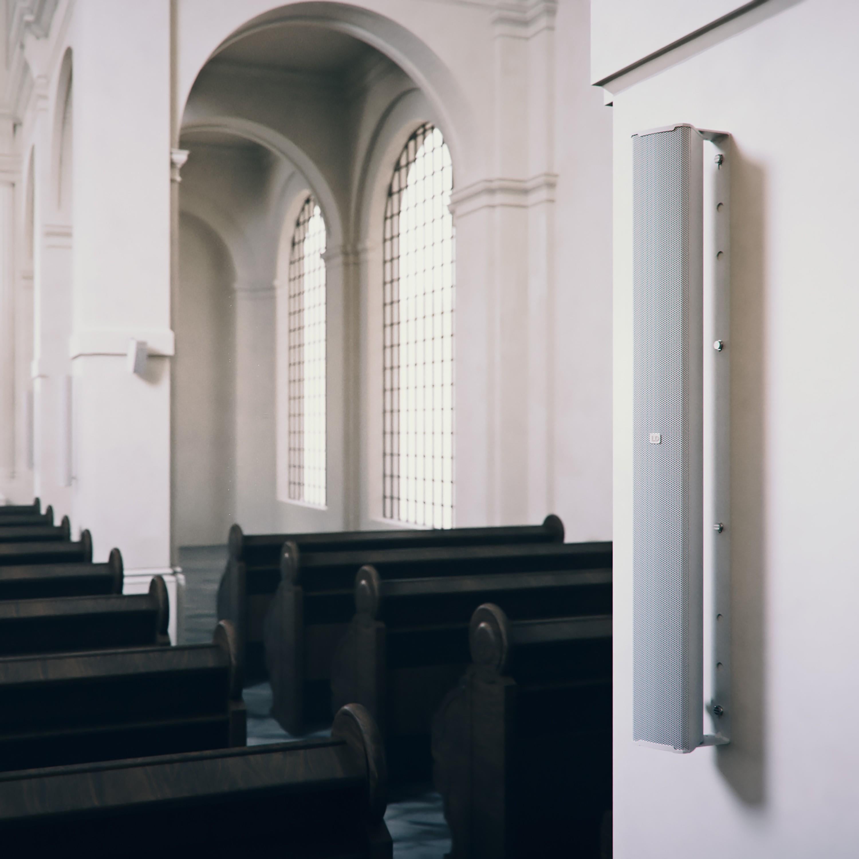 LD Systems MAUI i1 W Pasif İç/Dış Mekan Kurulumlu Sütun Hoparlör, Beyaz