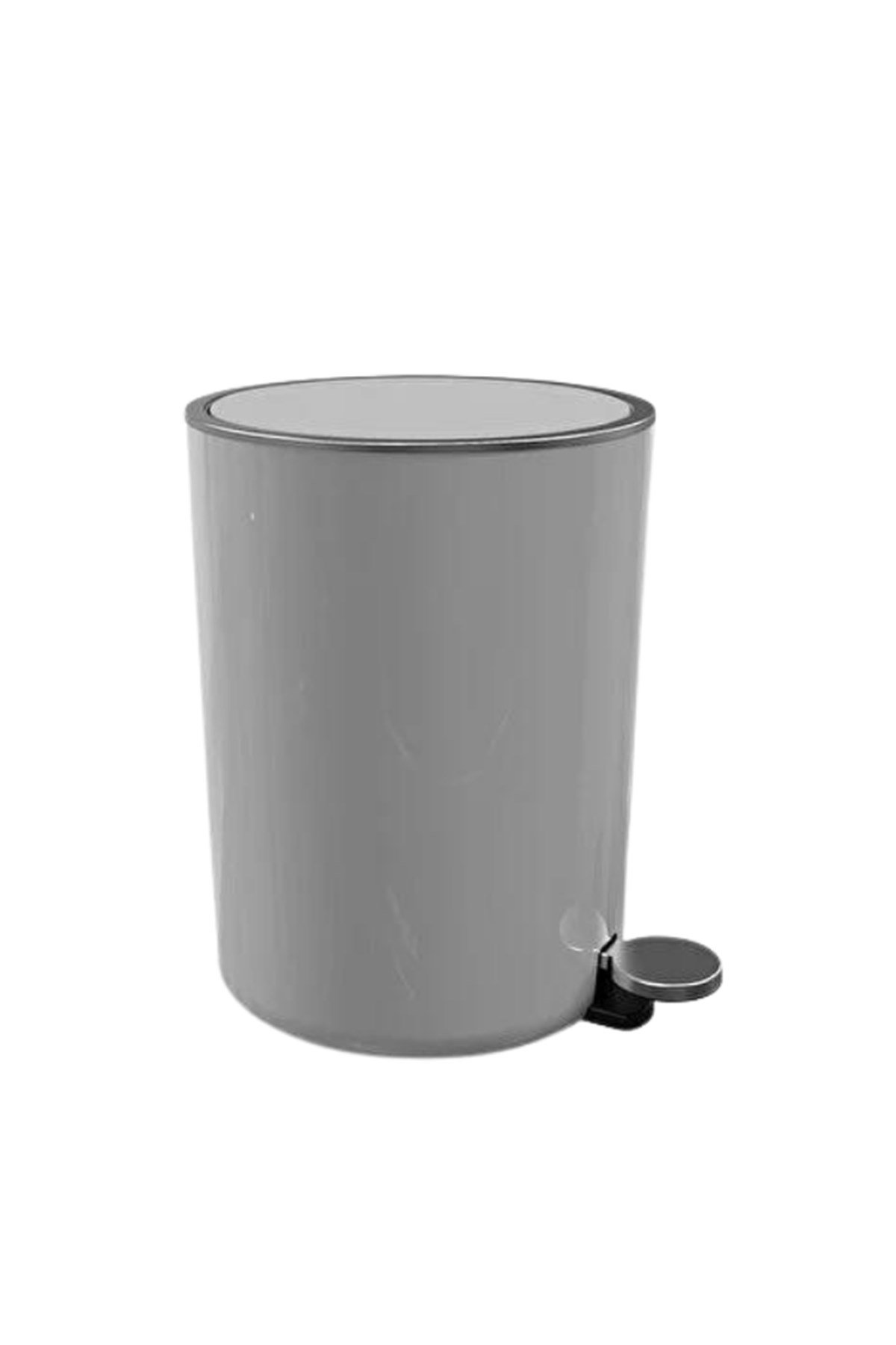 Primanova Lenox 5 Litre Pedallı Çöp Kovası GriBanyo Aksesuar Çöp KovalarıPrimanova