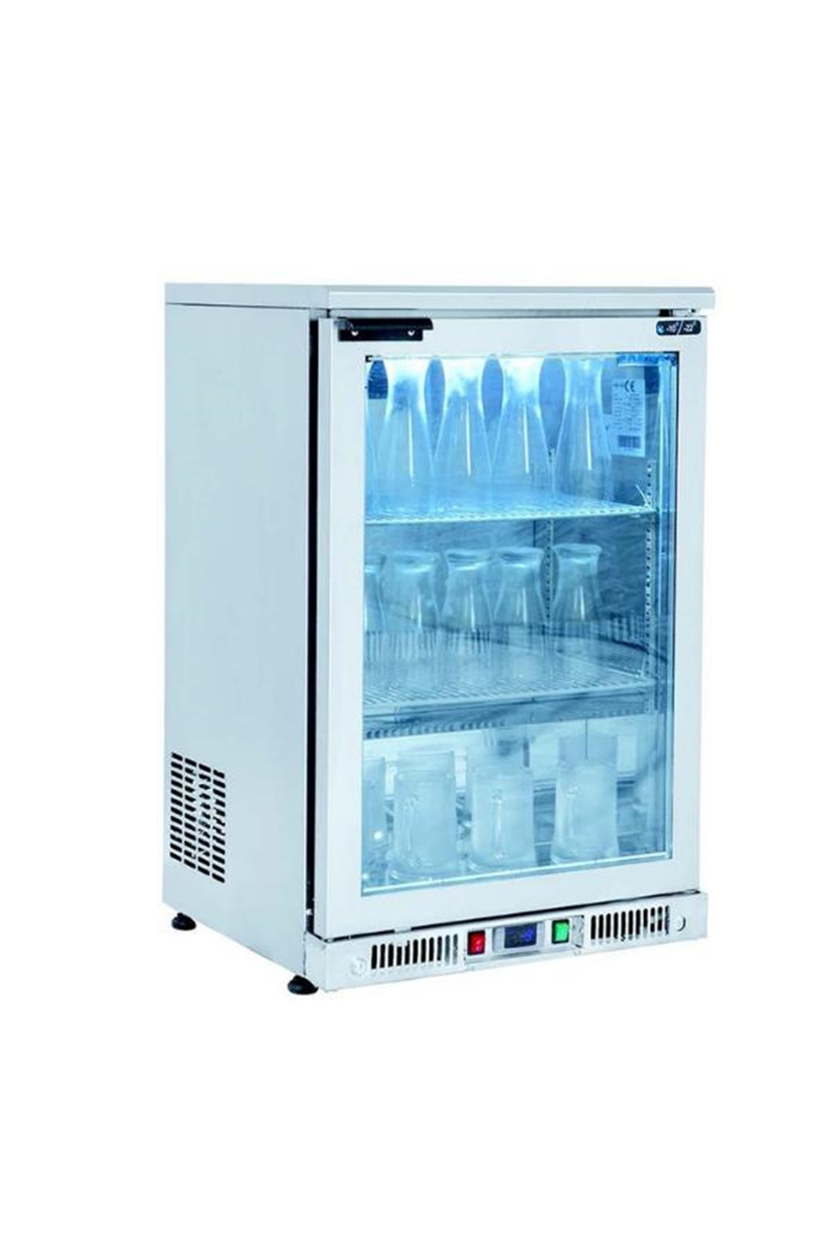 Cam Kapaklı Bardak Soğutucu Bardak Soğutucu İnoksan 